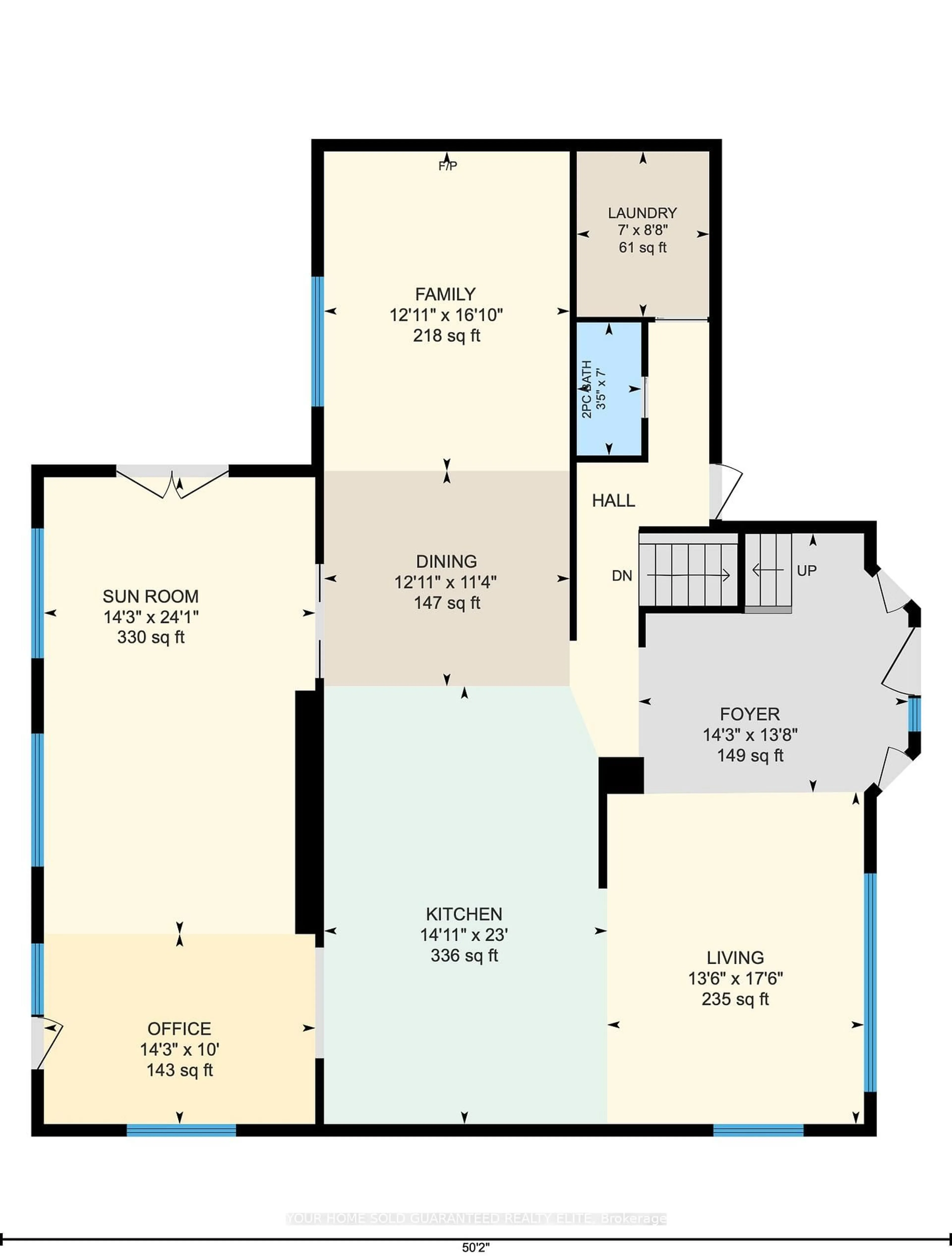 Floor plan for 16 Whitehall Gate, Pelham Ontario L3E 0C6