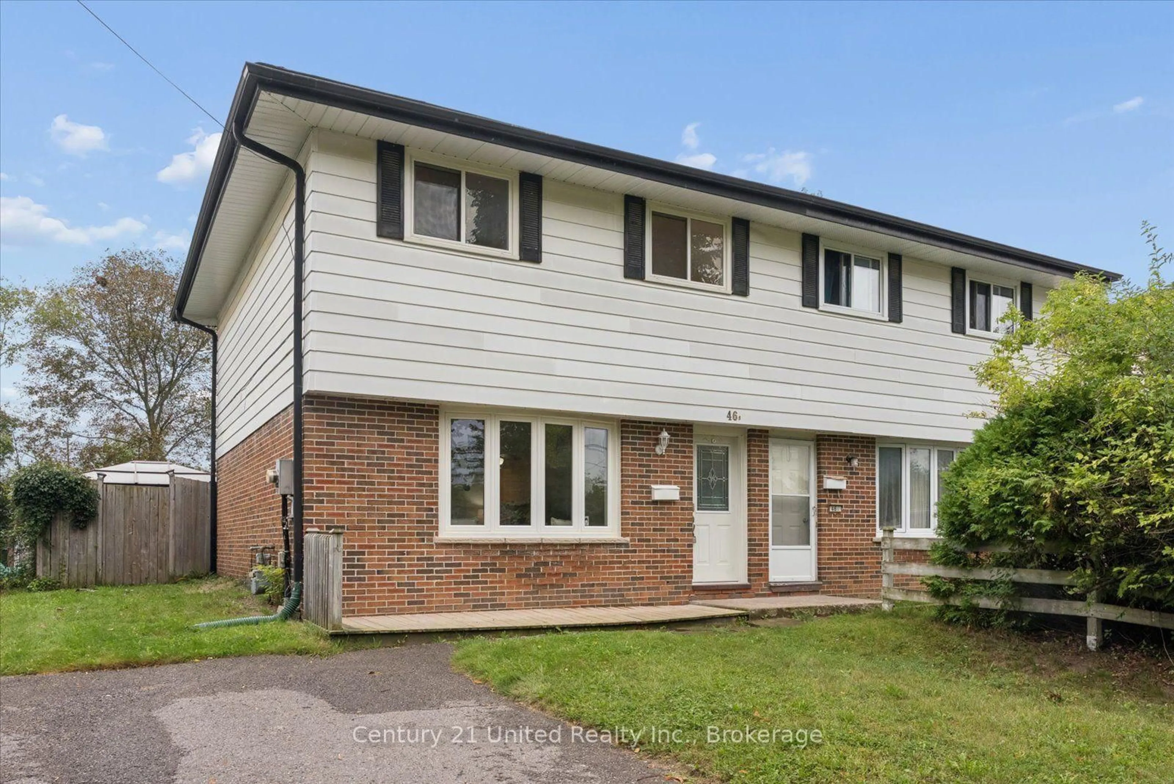 Home with brick exterior material, street for 46B Springbrook Dr, Peterborough Ontario K9J 1L1
