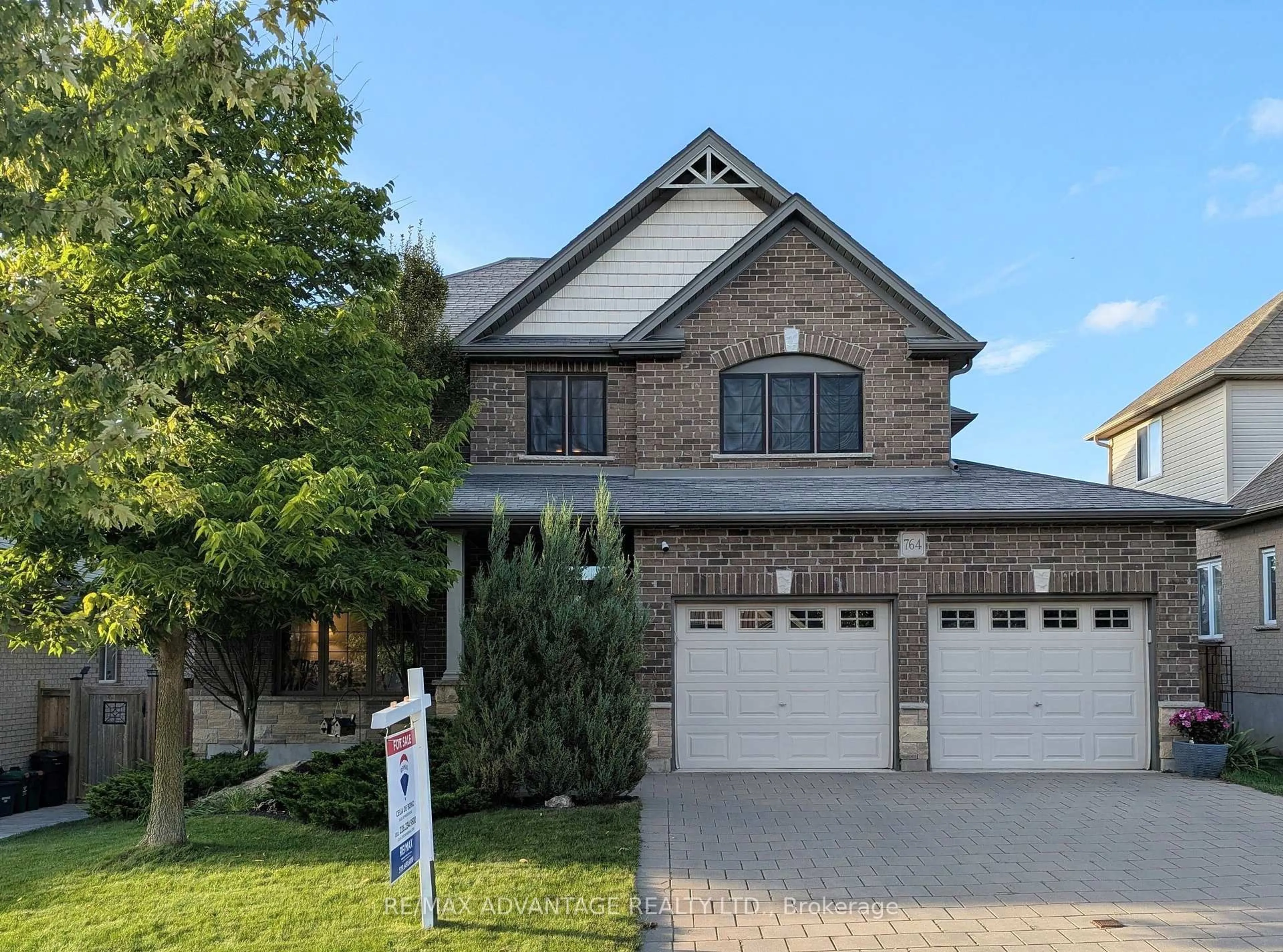 Home with brick exterior material, street for 764 Eclipse Walk, London North Ontario N5X 0K1