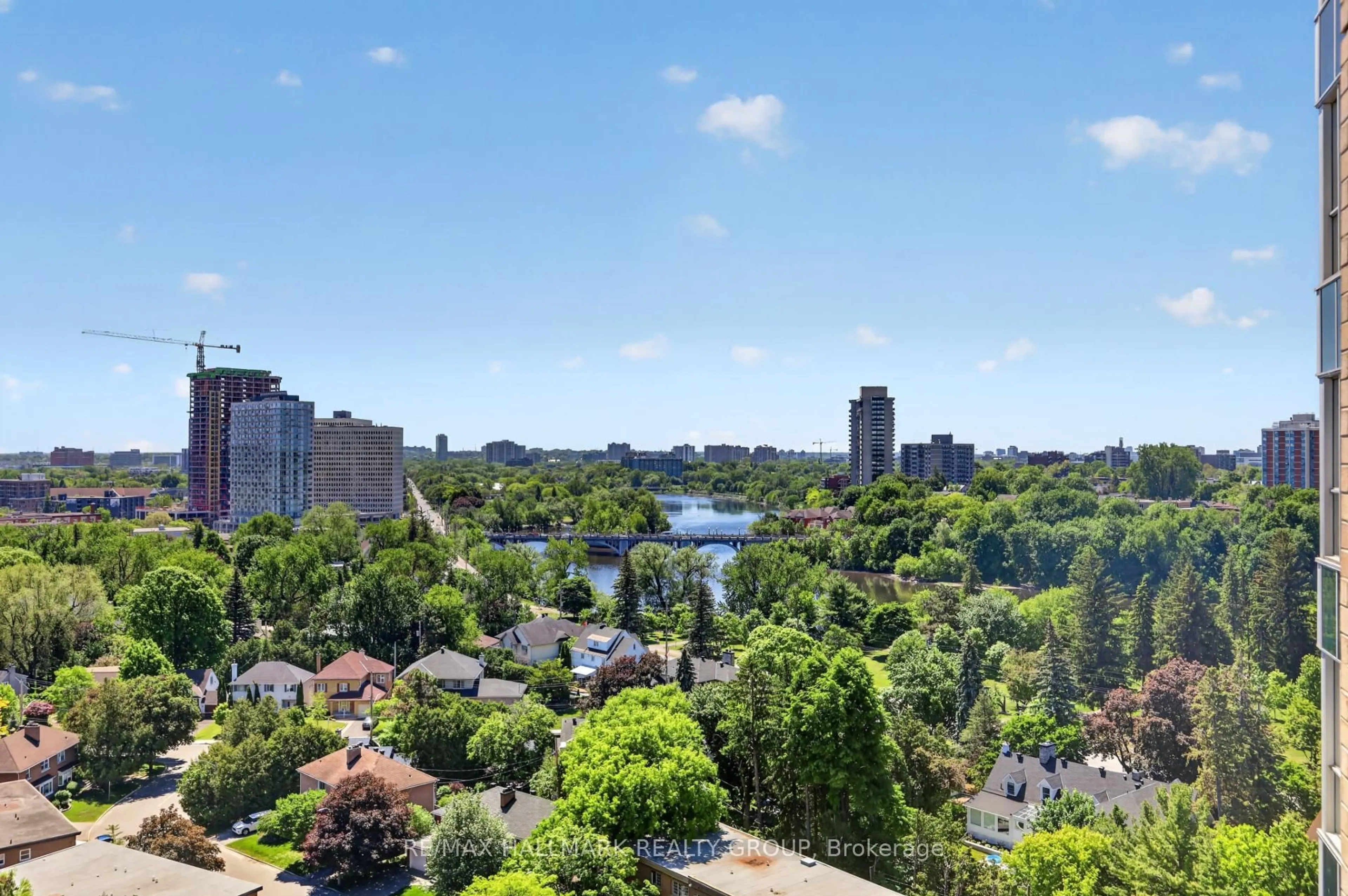 A pic from outside/outdoor area/front of a property/back of a property/a pic from drone, water/lake/river/ocean view for 70 Landry St #1503, Ottawa Ontario K1L 0A8