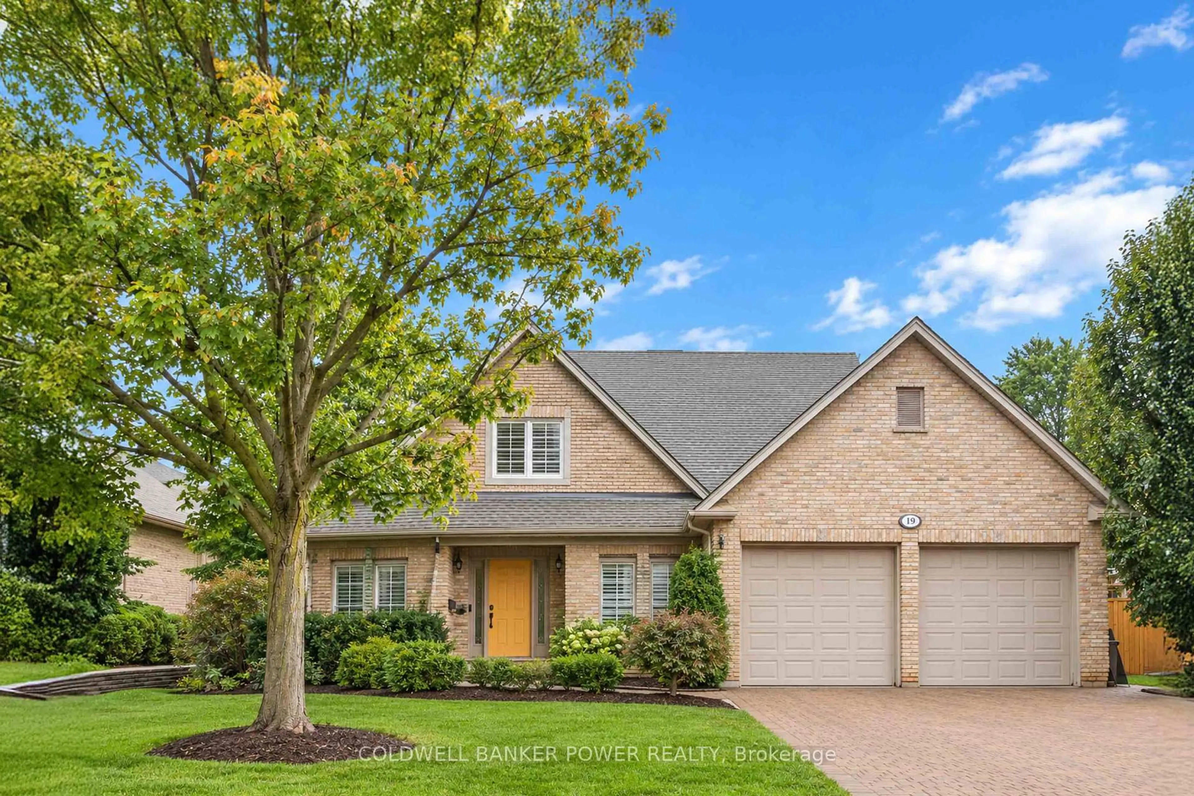 Home with brick exterior material, street for 19 September Lane, London South Ontario N6K 3Y6