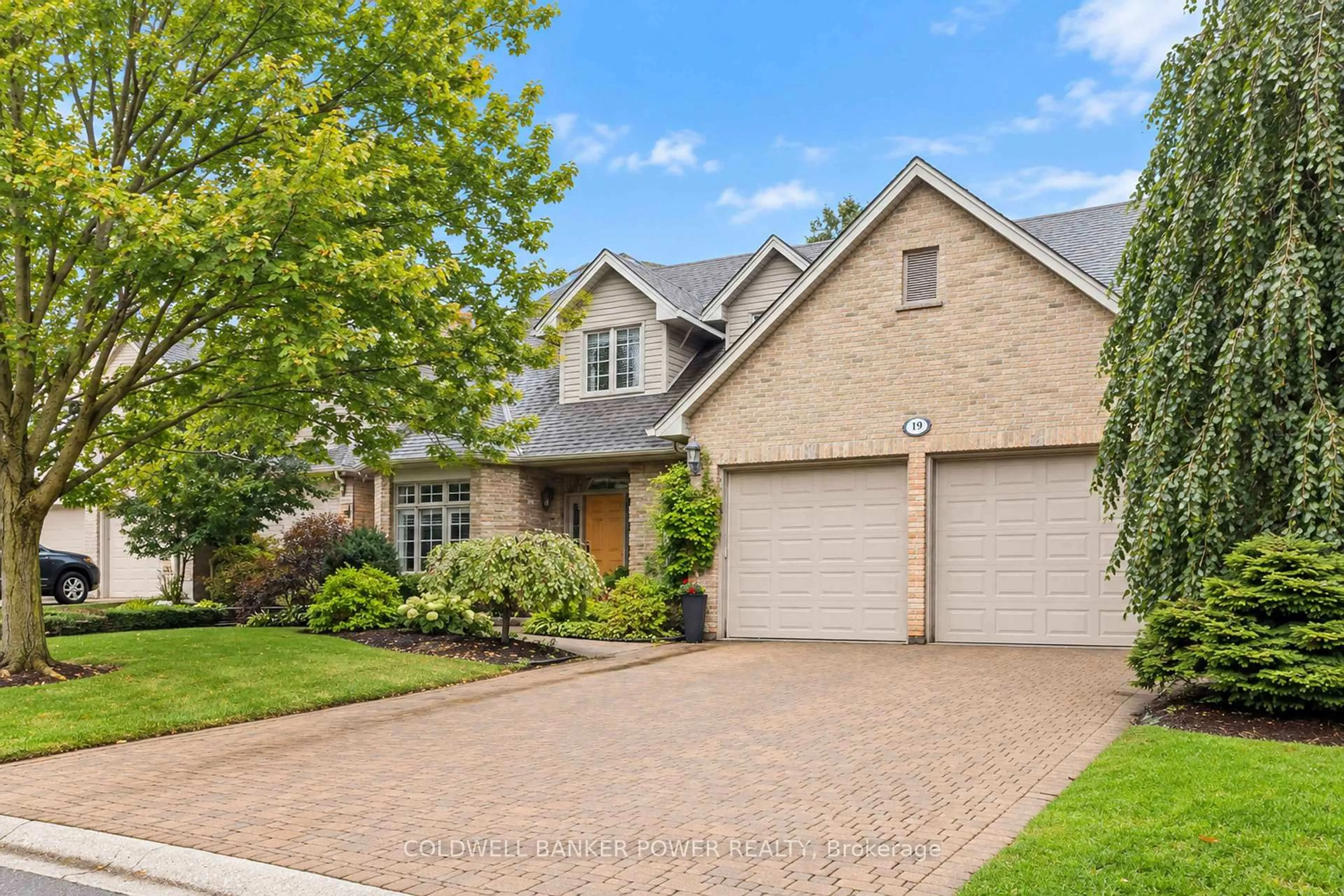 Home with brick exterior material, street for 19 September Lane, London South Ontario N6K 3Y6