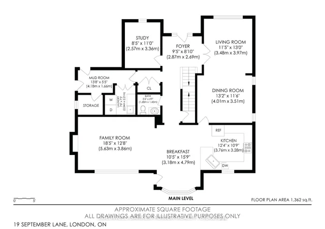 19 September Lane, London South 4