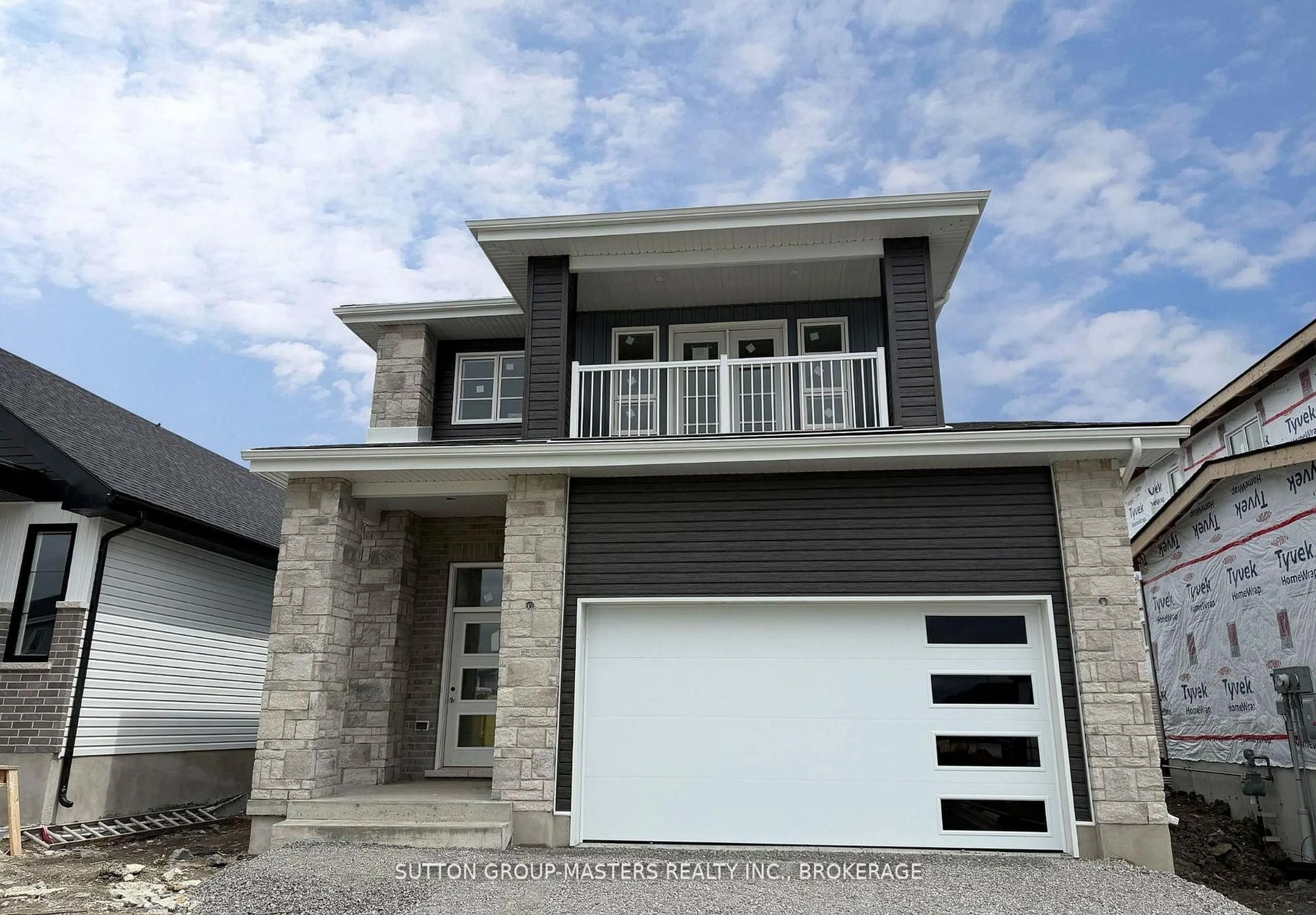 Home with vinyl exterior material, street for 249 Pratt Dr, Loyalist Ontario K7N 0E9