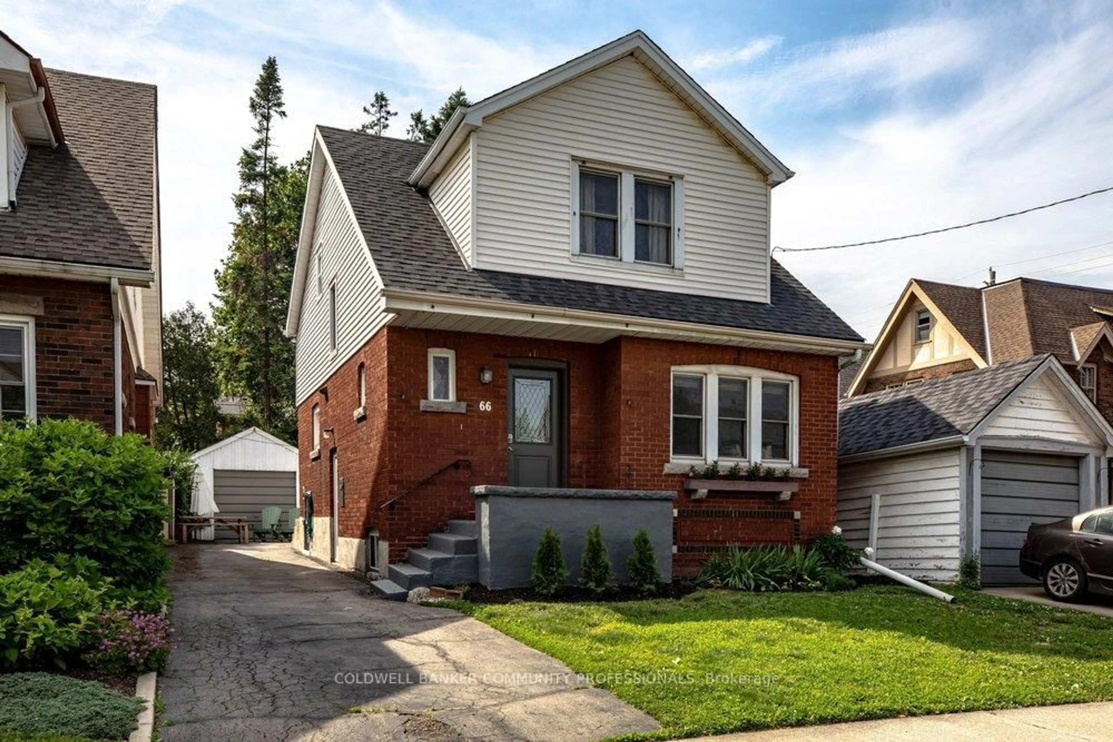 Home with brick exterior material, street for 66 Edgemont St, Hamilton Ontario L8K 2H5
