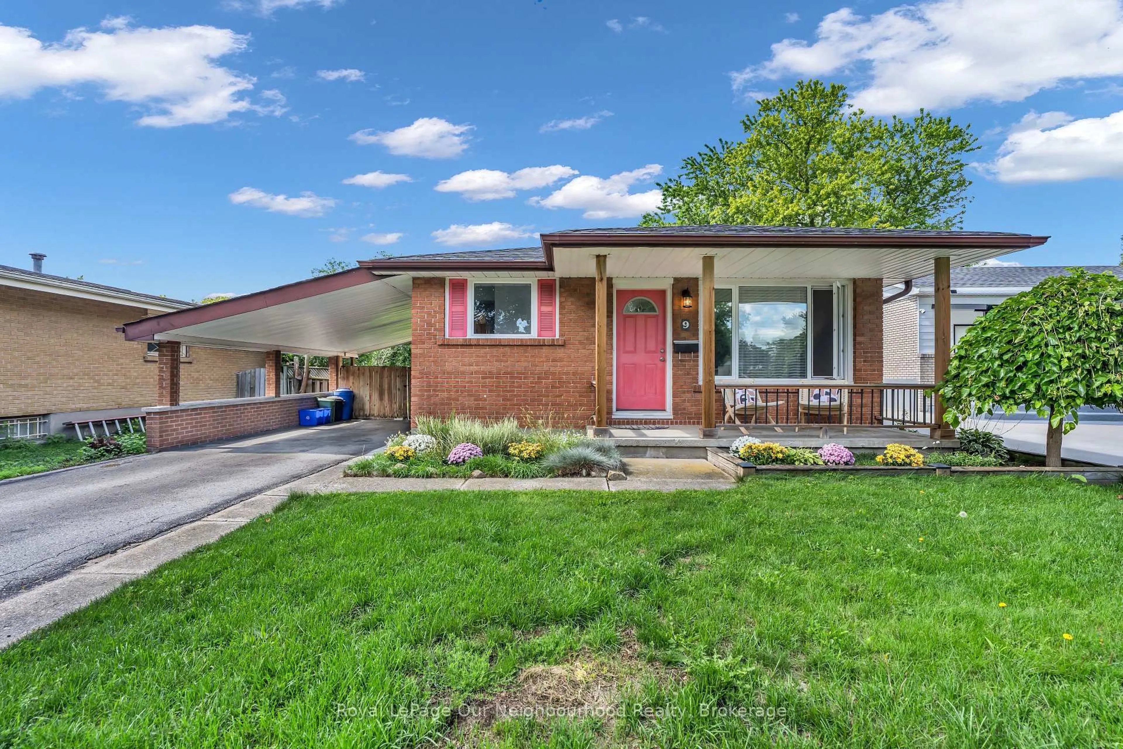 Home with brick exterior material, street for 9 Kenwood Cres, London East Ontario N5Y 3W6