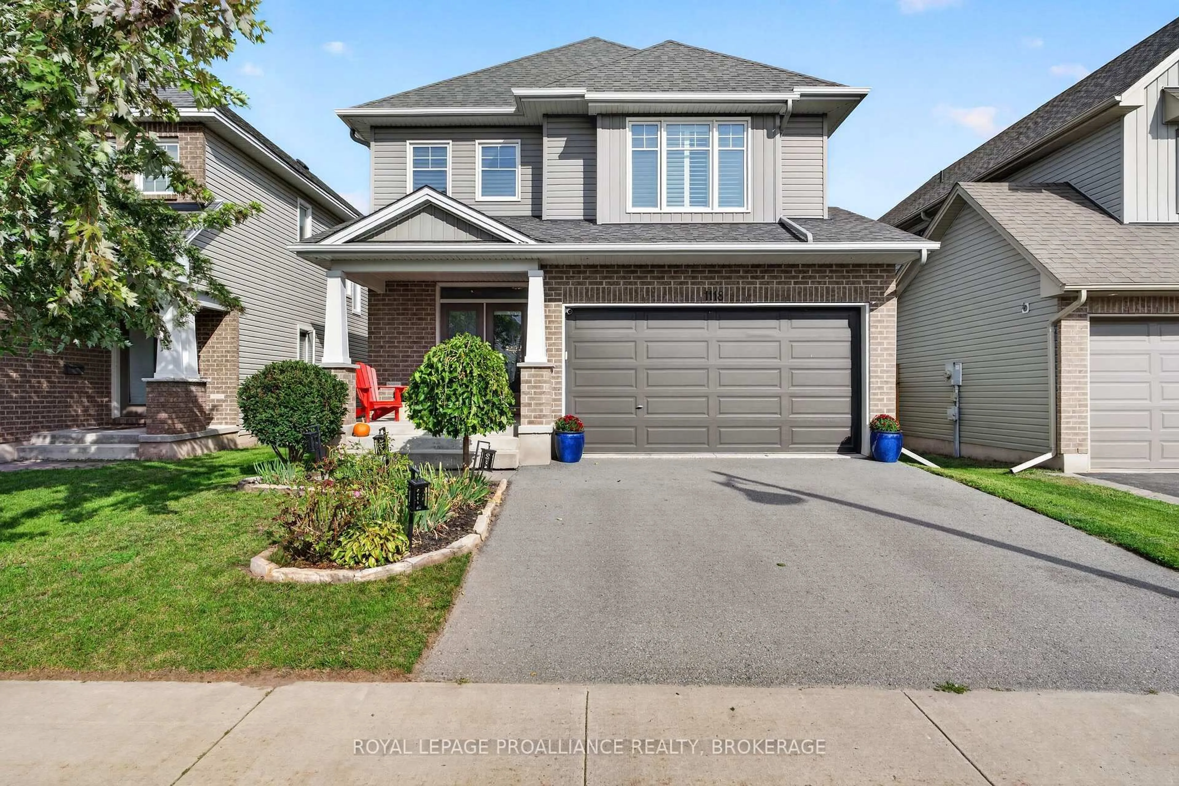 Home with vinyl exterior material, street for 1118 Escala Cres, Kingston Ontario K7P 0H7