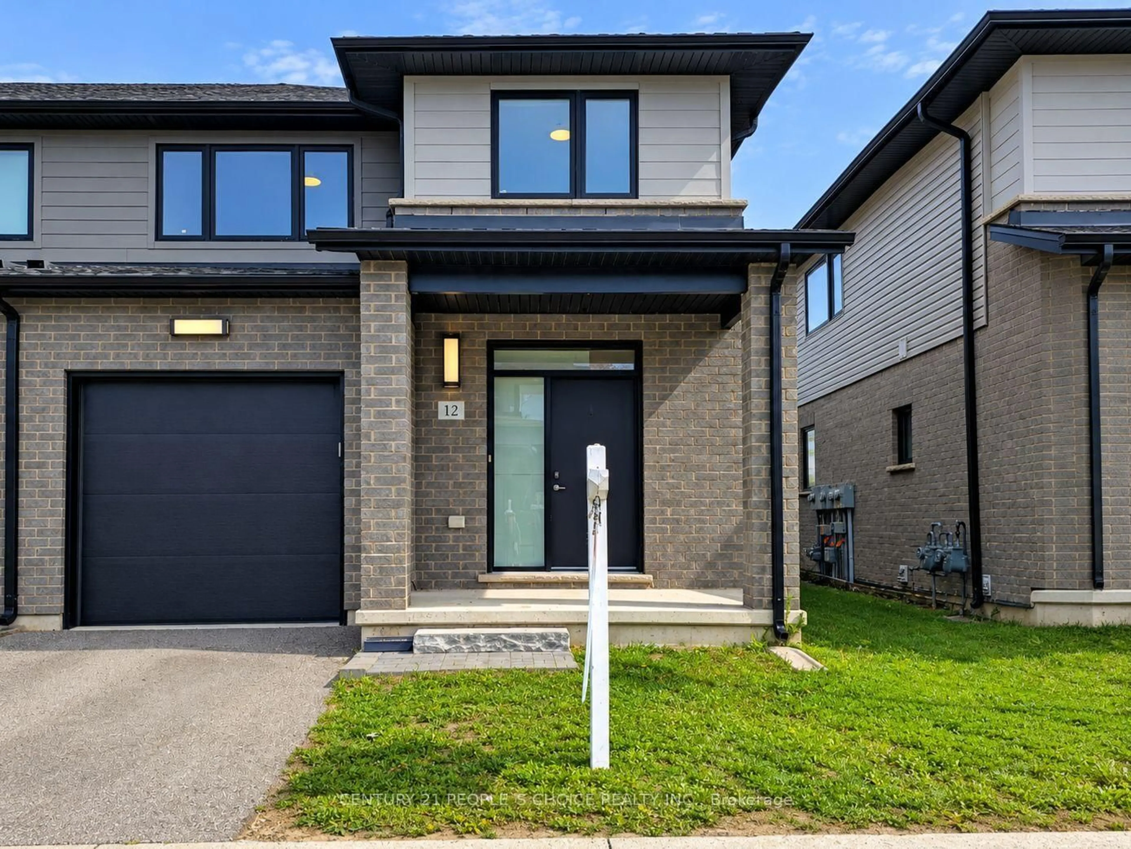 Home with brick exterior material, street for 3635 Southbridge Ave #12, London South Ontario N6L 0G8