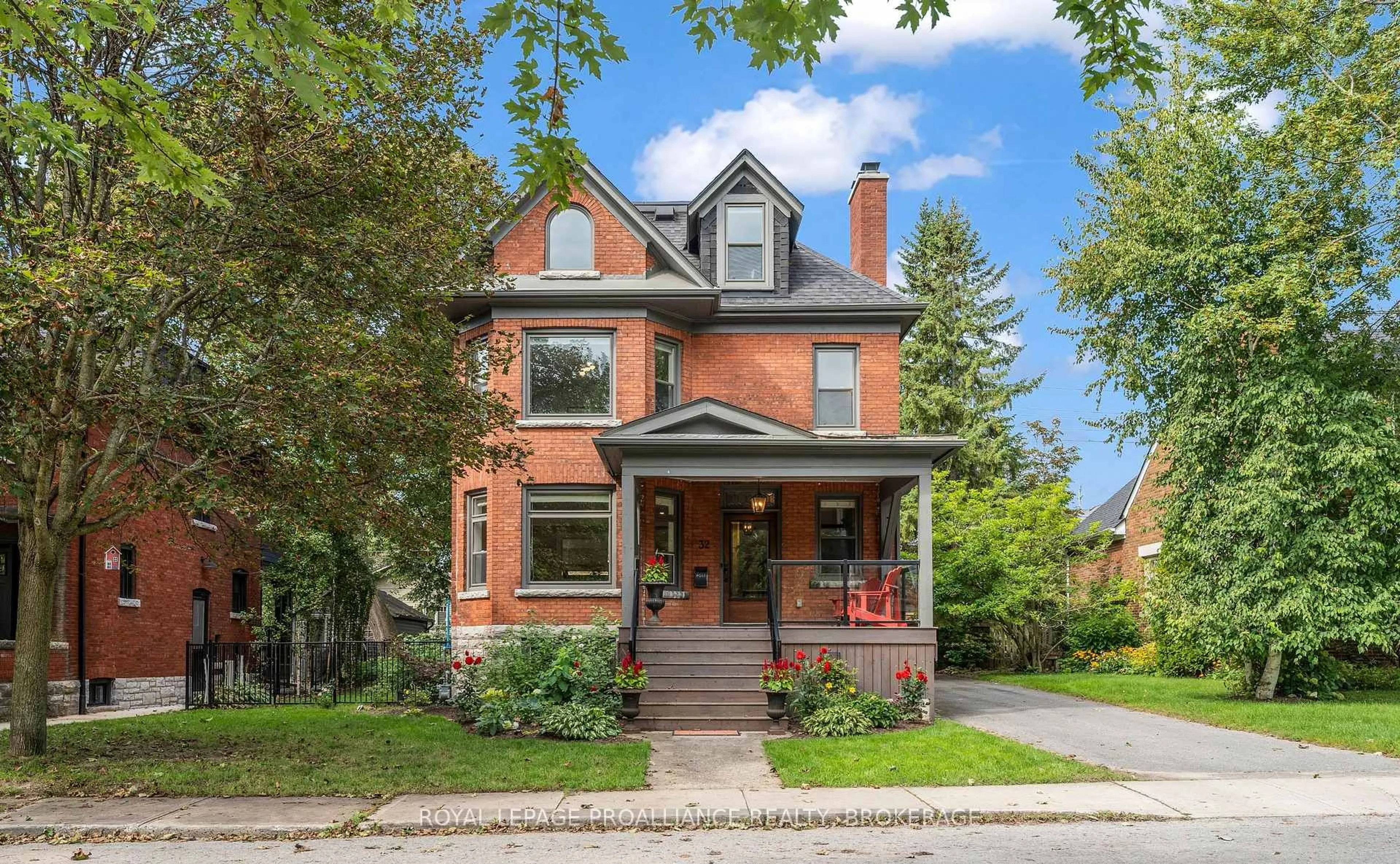 Home with brick exterior material, street for 32 Kensington Ave, Kingston Ontario K7L 4B5