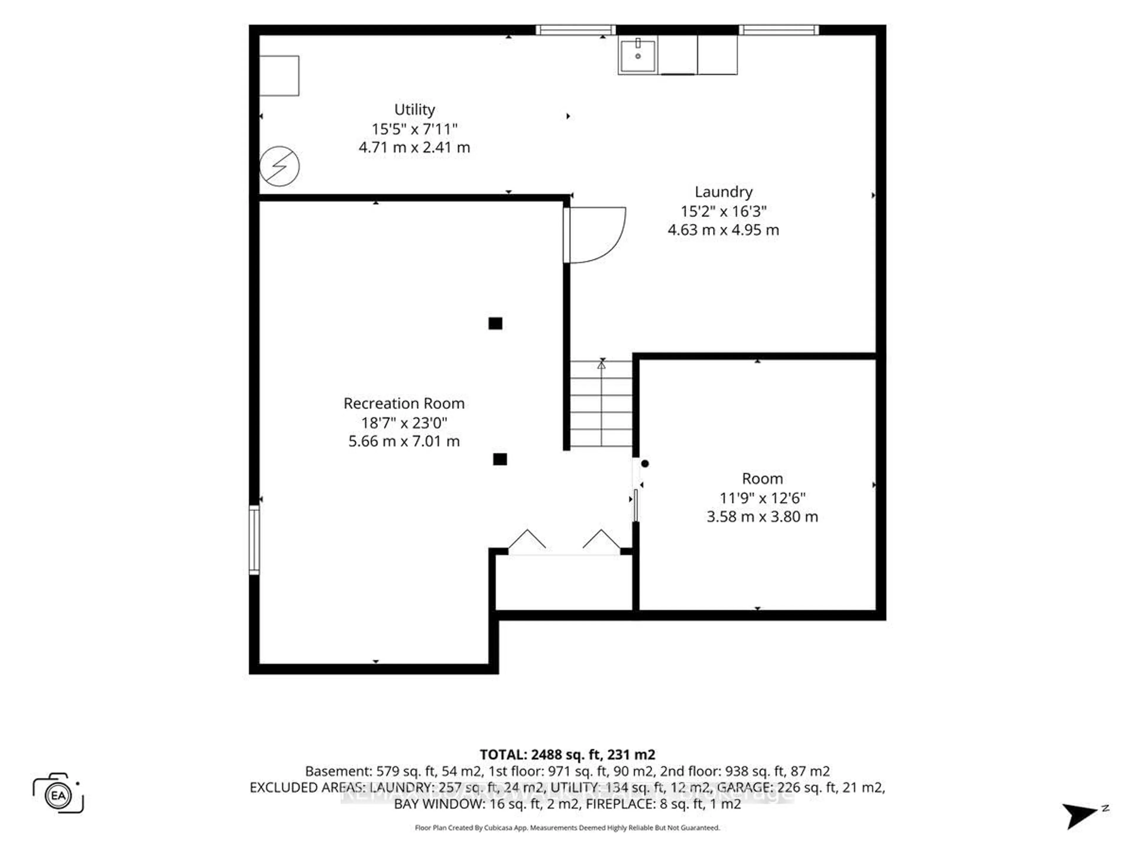 Floor plan for 84 Westpark Dr, Ottawa Ontario K1B 3E8