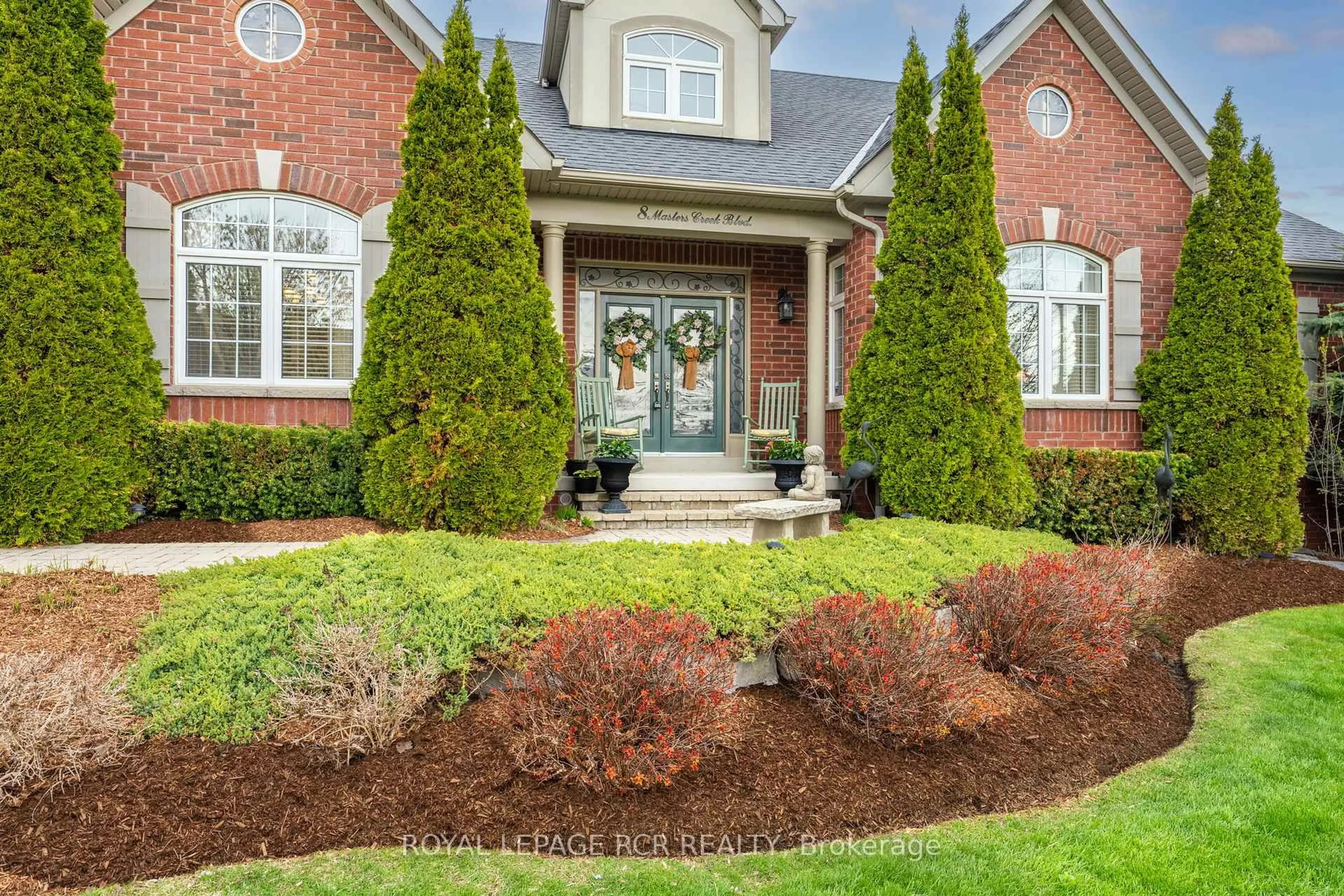 Home with brick exterior material, street for 8 Masters Creek Blvd, Mono Ontario L9W 6L7