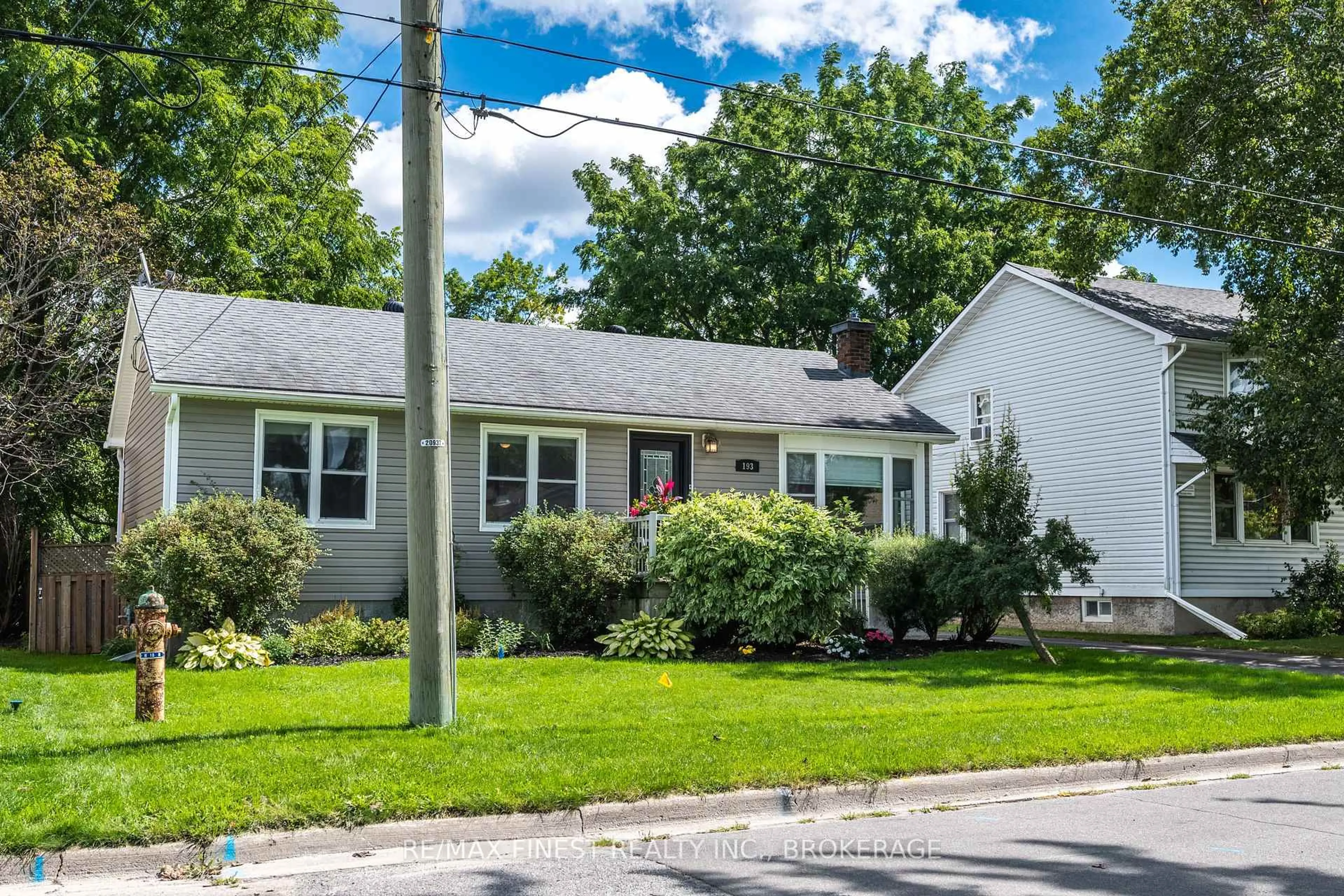 Home with vinyl exterior material, street for 193 Hawthorne Ave, Kingston Ontario K7M 1Z2