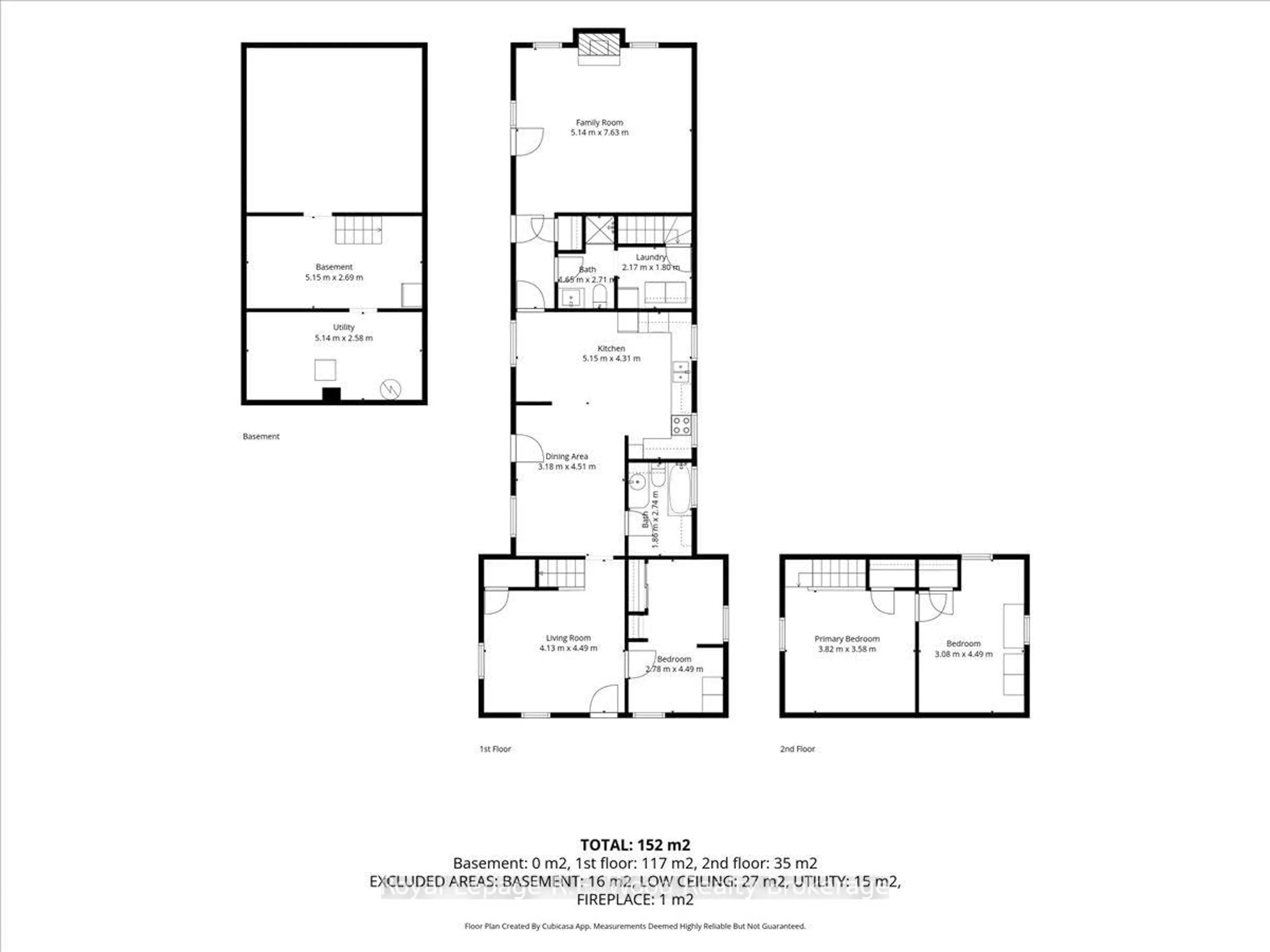 Floor plan for 67 Fourth Ave, Aylmer Ontario N5H 2L2