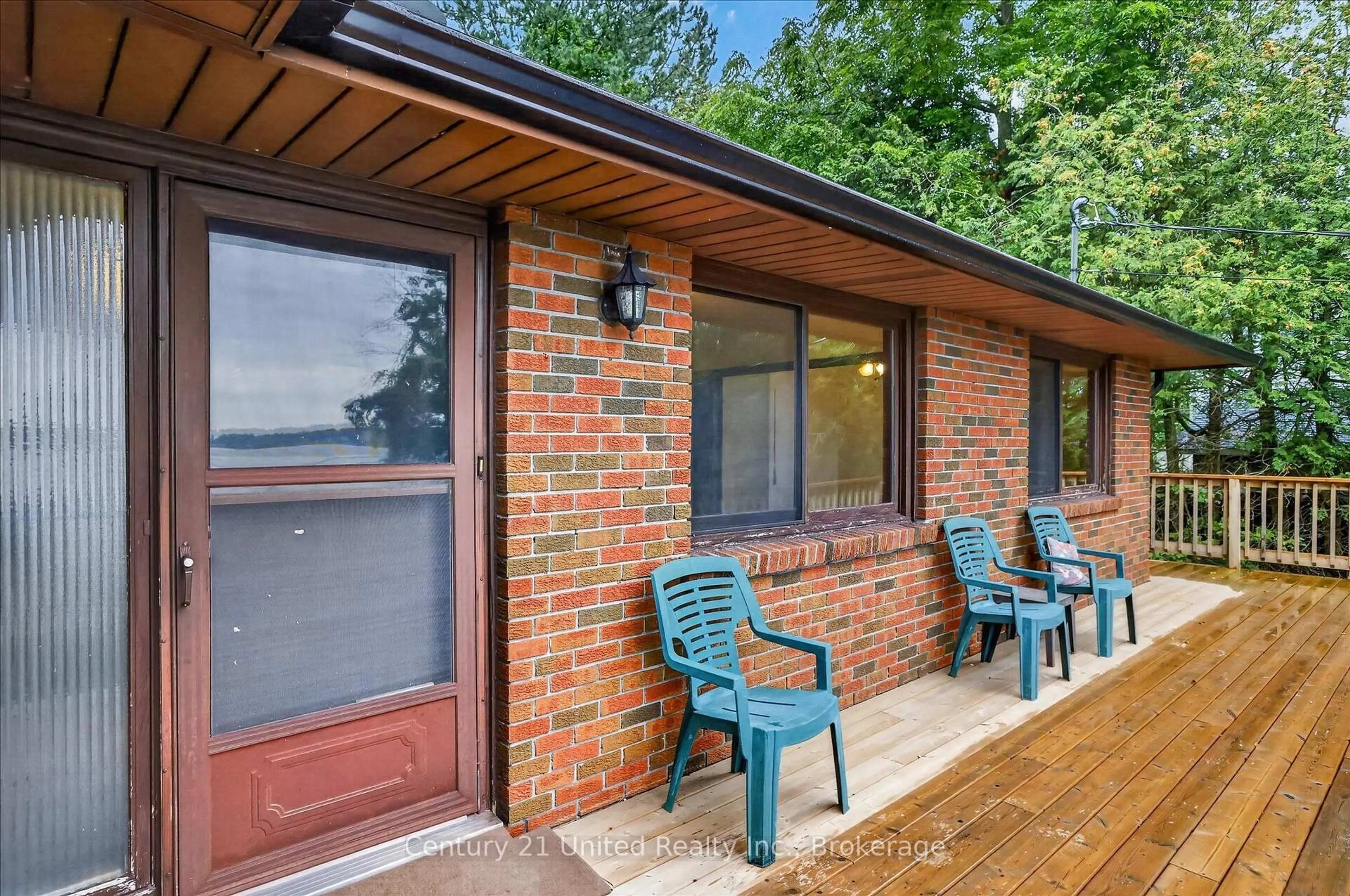 Patio, water/lake/river/ocean view for 995 Nicholl's Blvd, Selwyn Ontario K0L 1H0