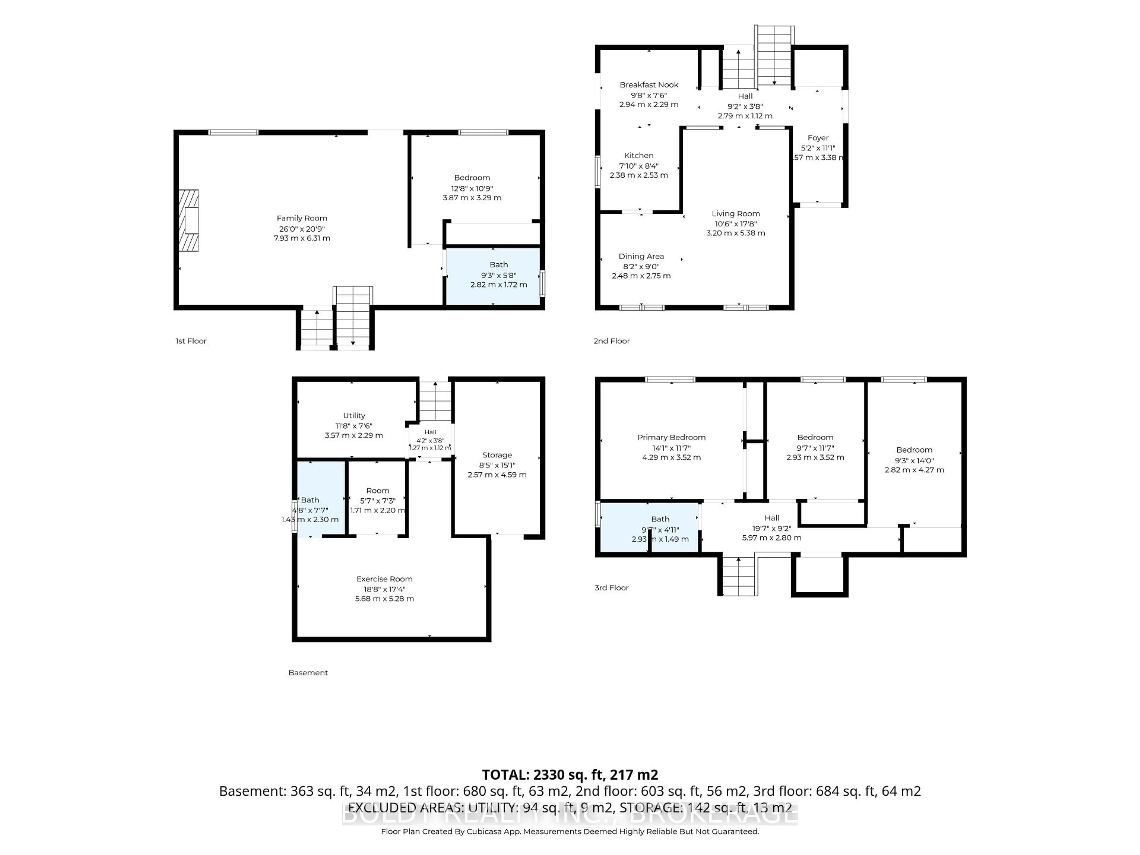 Floor plan for 84 Allanbrook St, Hamilton Ontario L8J 1R1