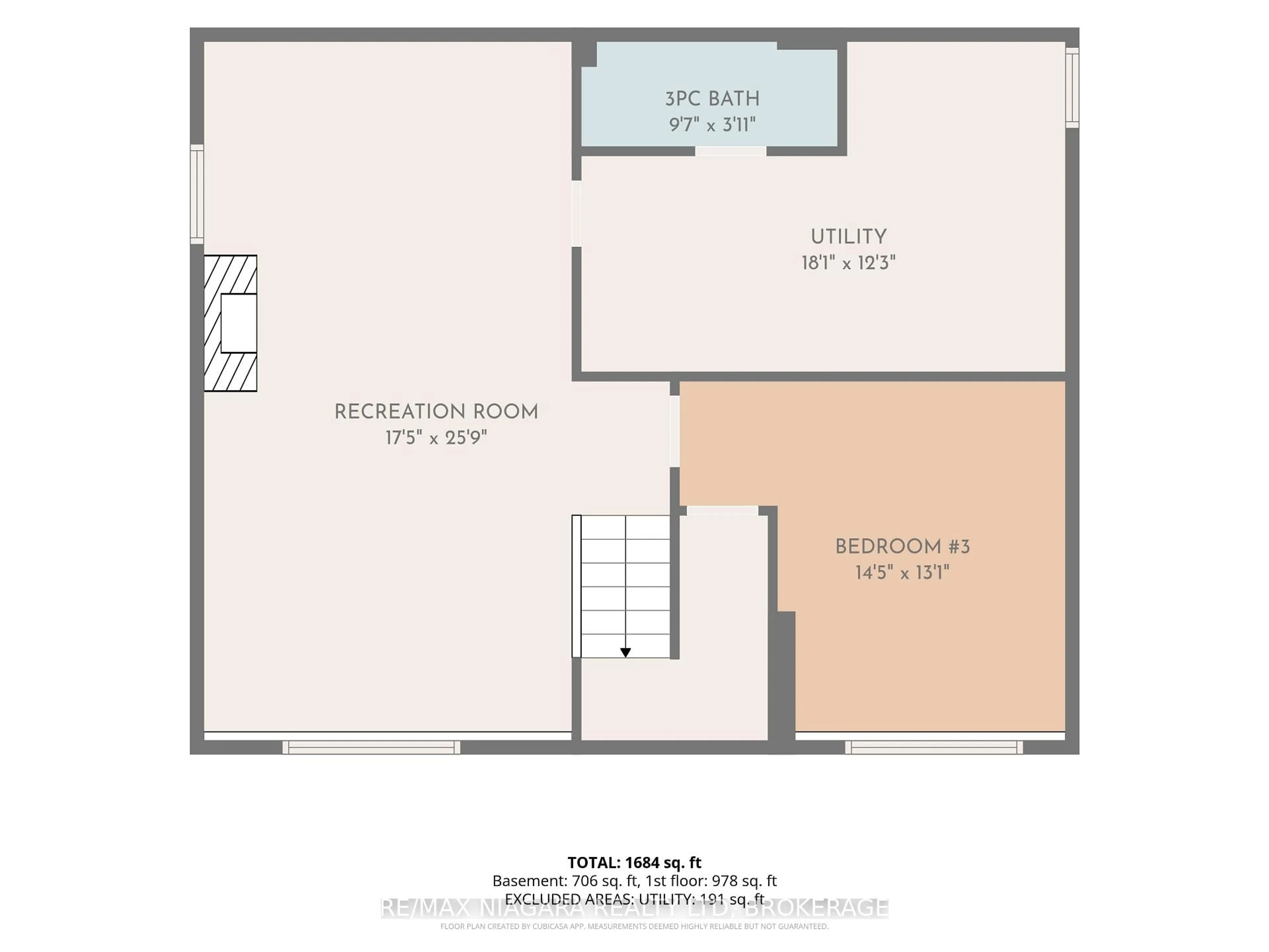Floor plan for 3626 Hill St, Fort Erie Ontario L0S 1S0
