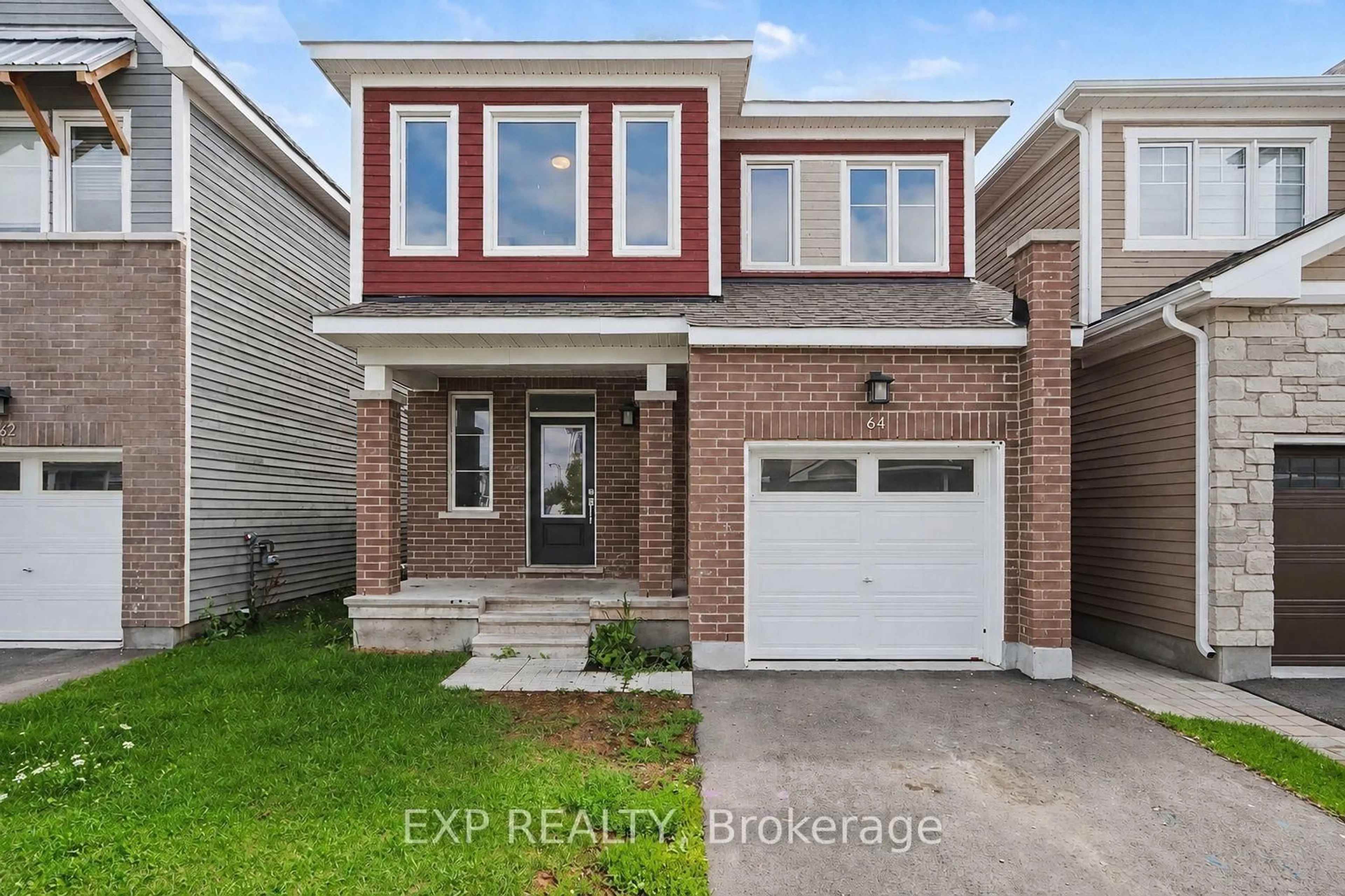Home with brick exterior material, street for 64 Hackamore Cres, Richmond Ontario K0A 2Z0