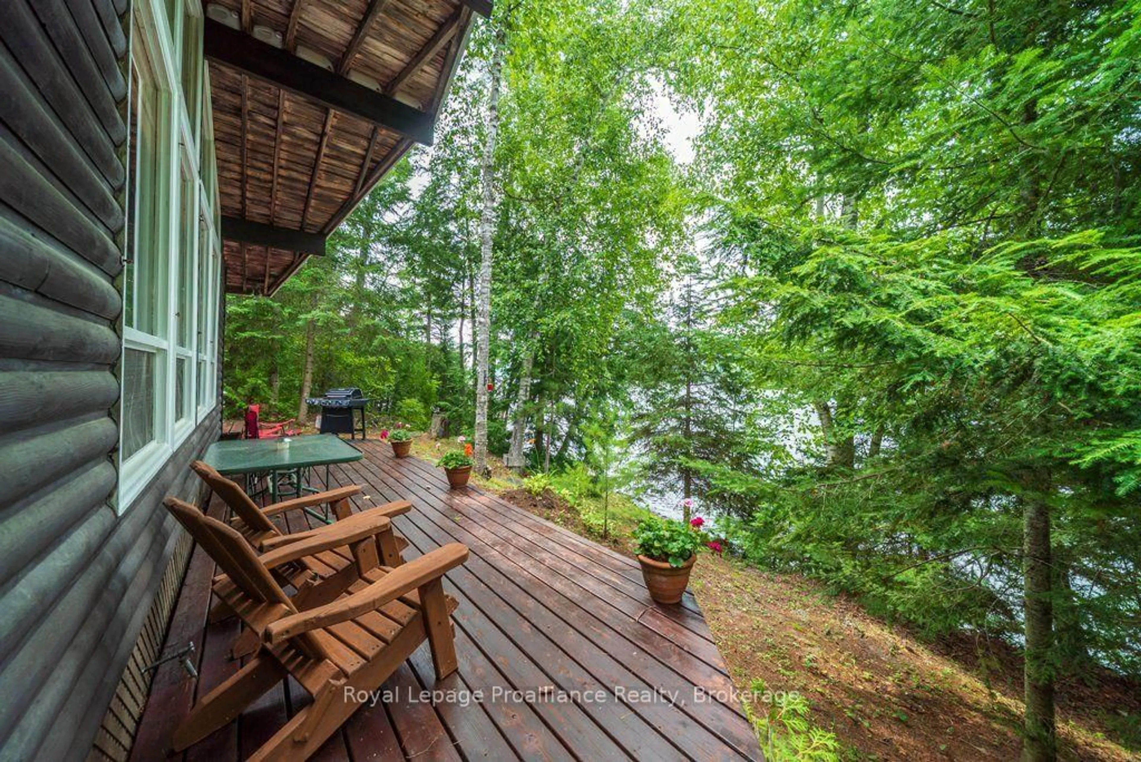 Patio, water/lake/river/ocean view for 1021 Blue Jay Lane, Arden Ontario K0H 1B0