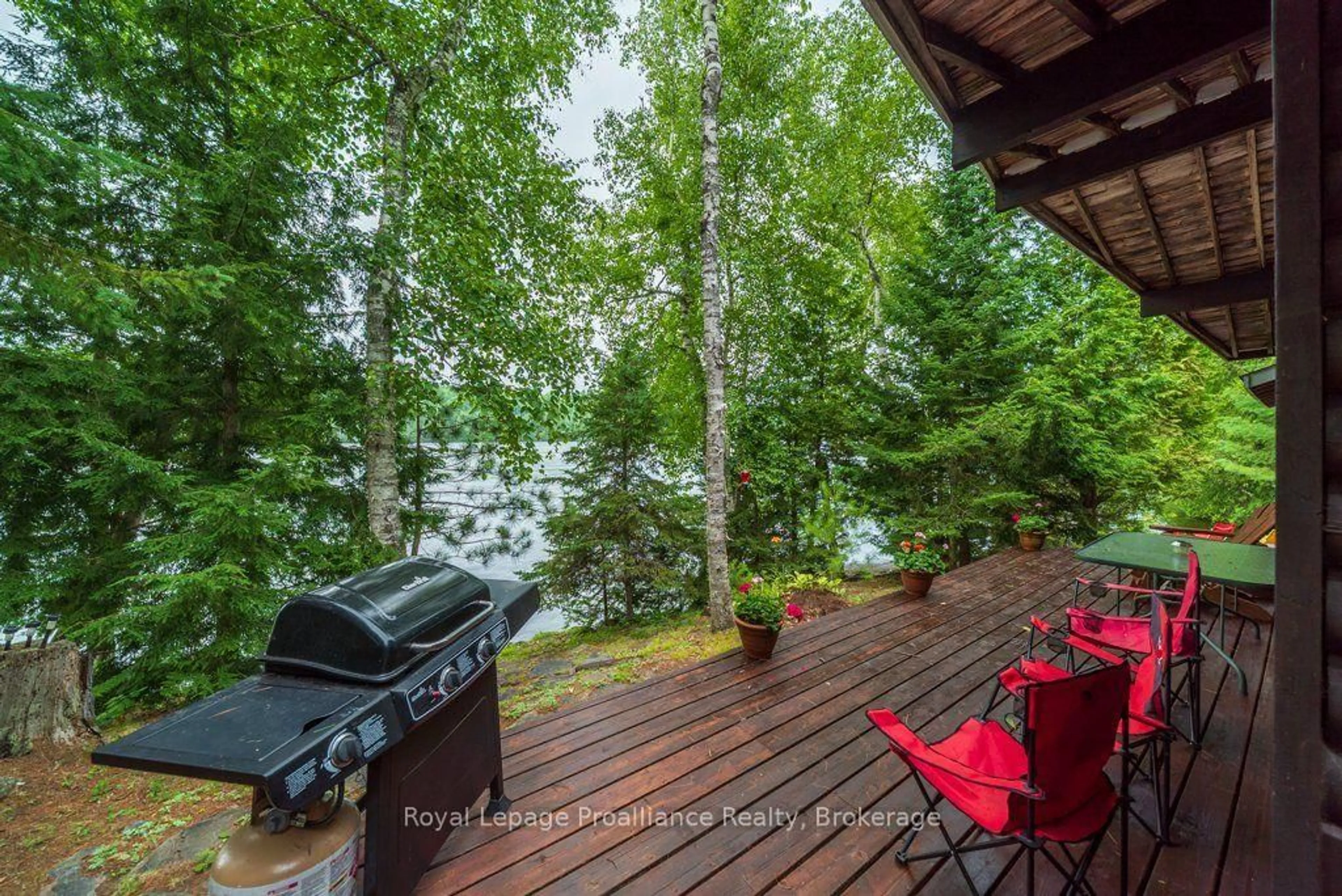 Patio, water/lake/river/ocean view for 1021 Blue Jay Lane, Arden Ontario K0H 1B0