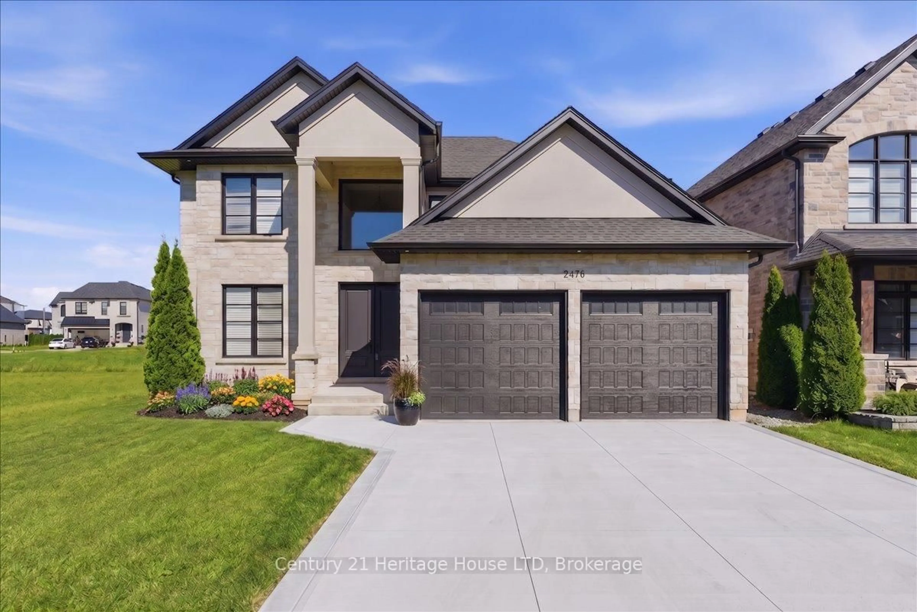 Home with brick exterior material, street for 2476 COLANGELO Dr, Niagara Falls Ontario L2J 0A1