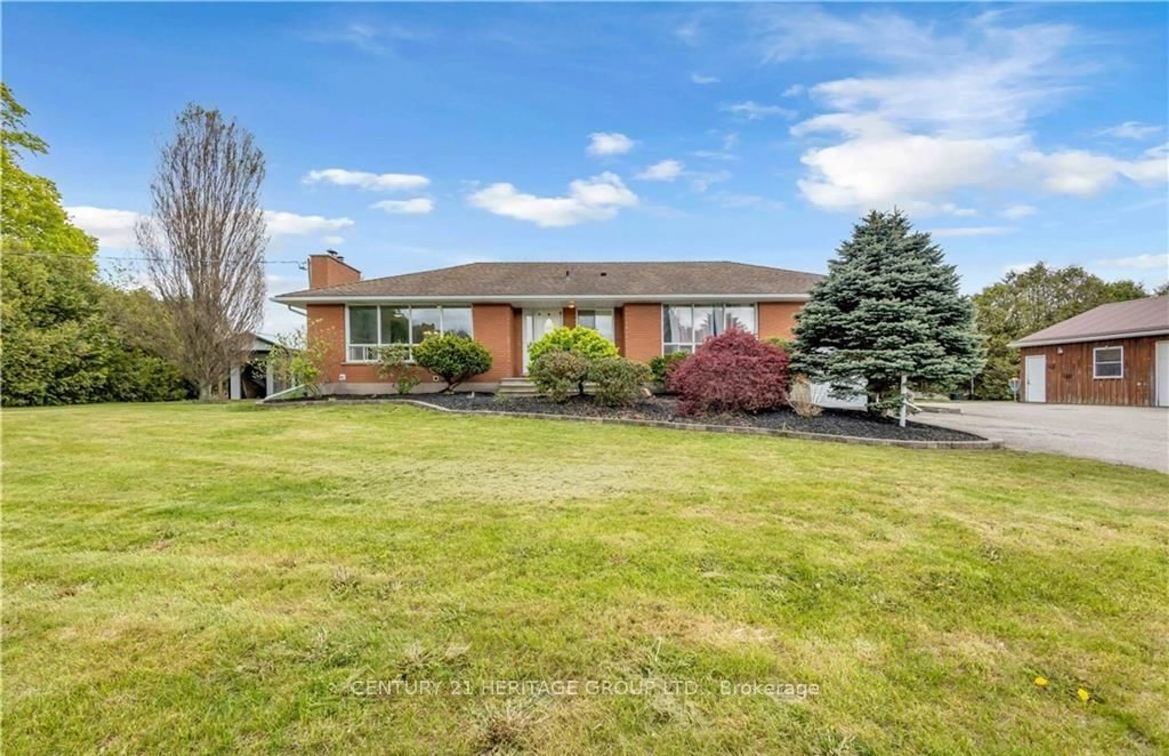 A pic from outside/outdoor area/front of a property/back of a property/a pic from drone, unknown for 348 Windham 12 Rd, Norfolk Ontario N3Y 4K6