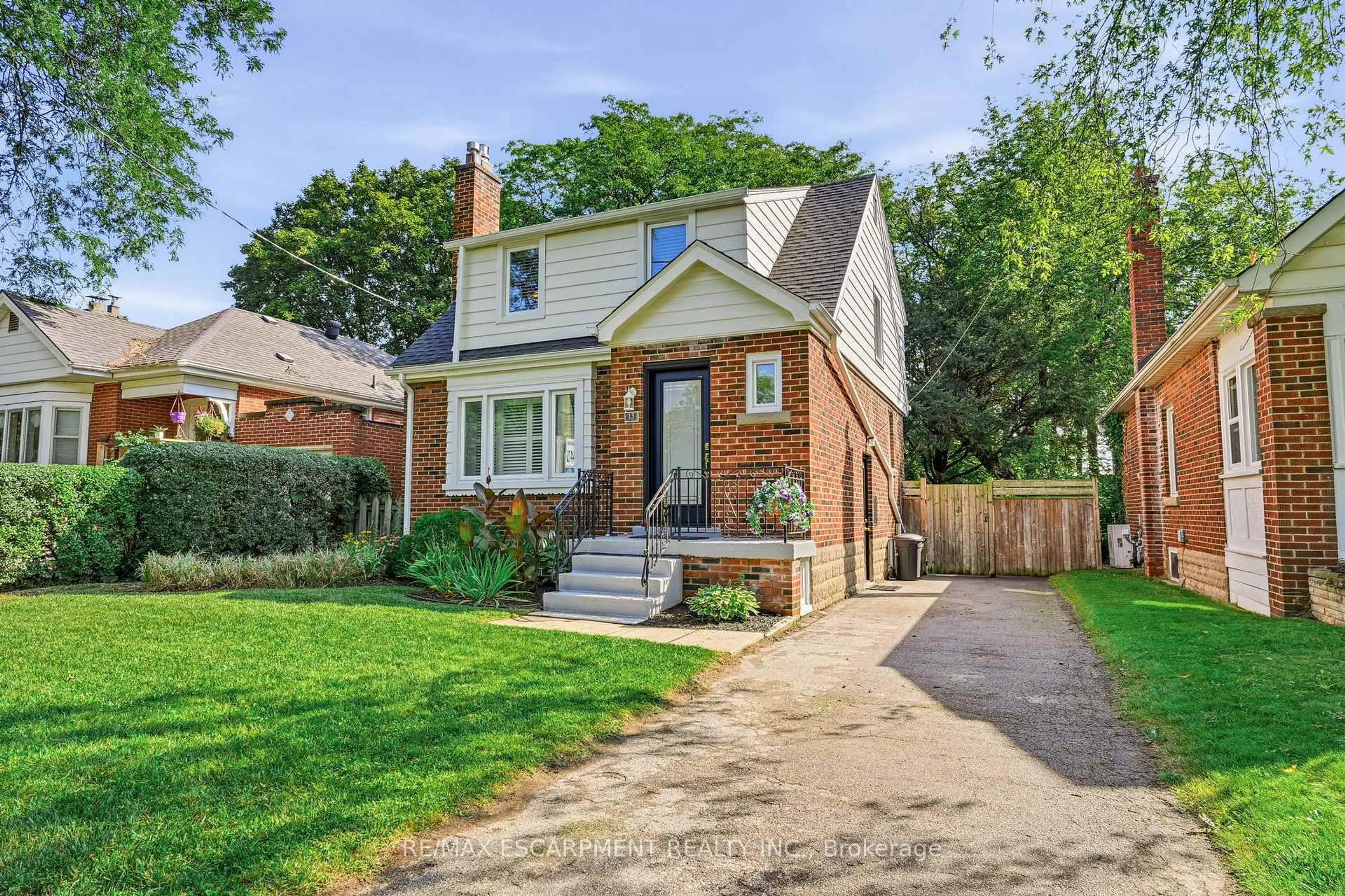 Home with brick exterior material, street for 13 Allan Ave, Hamilton Ontario L9H 4N7