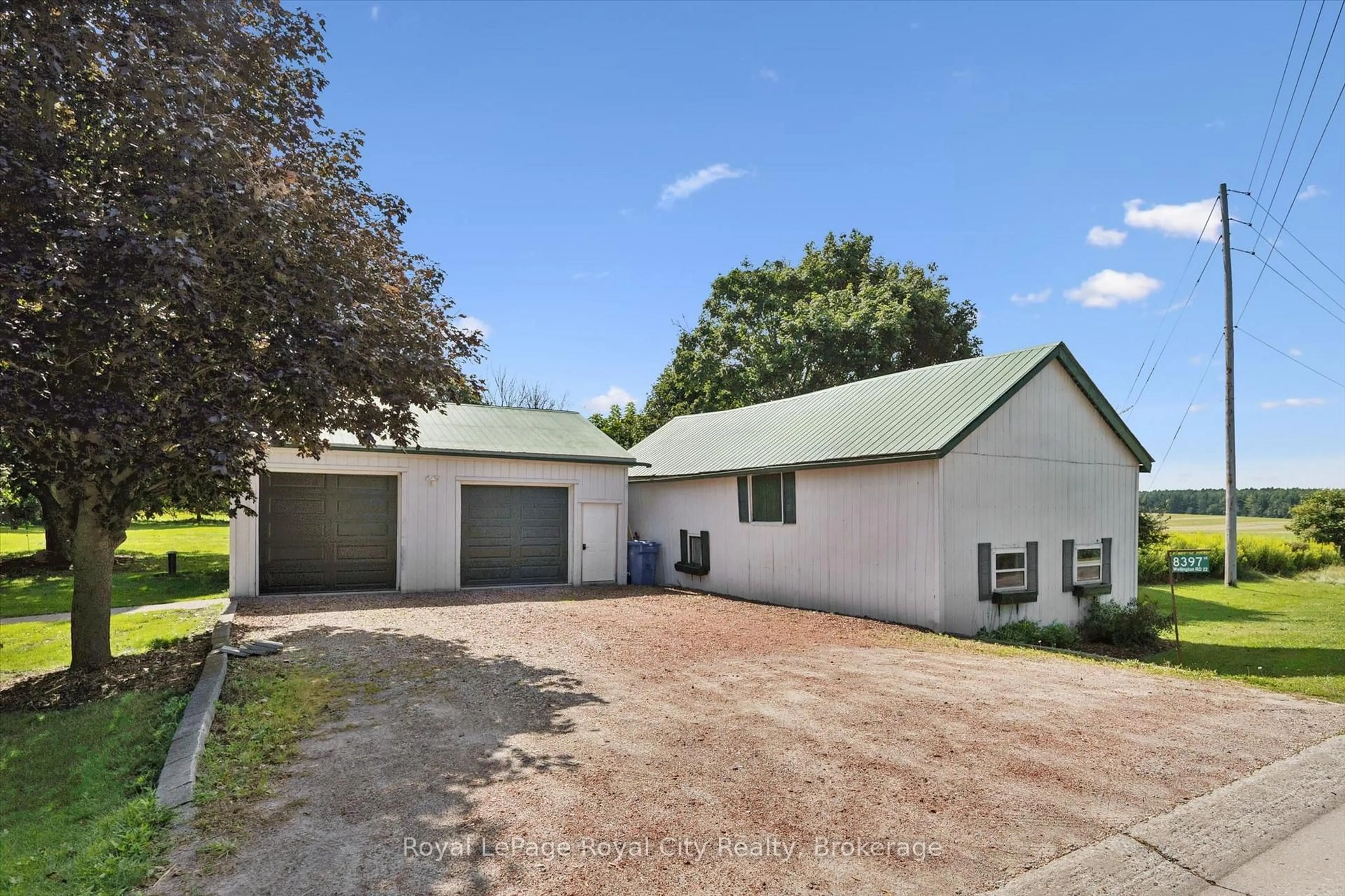 A pic from outside/outdoor area/front of a property/back of a property/a pic from drone, street for 8397 Wellington 22 Rd, Guelph/Eramosa Ontario N0B 2K0