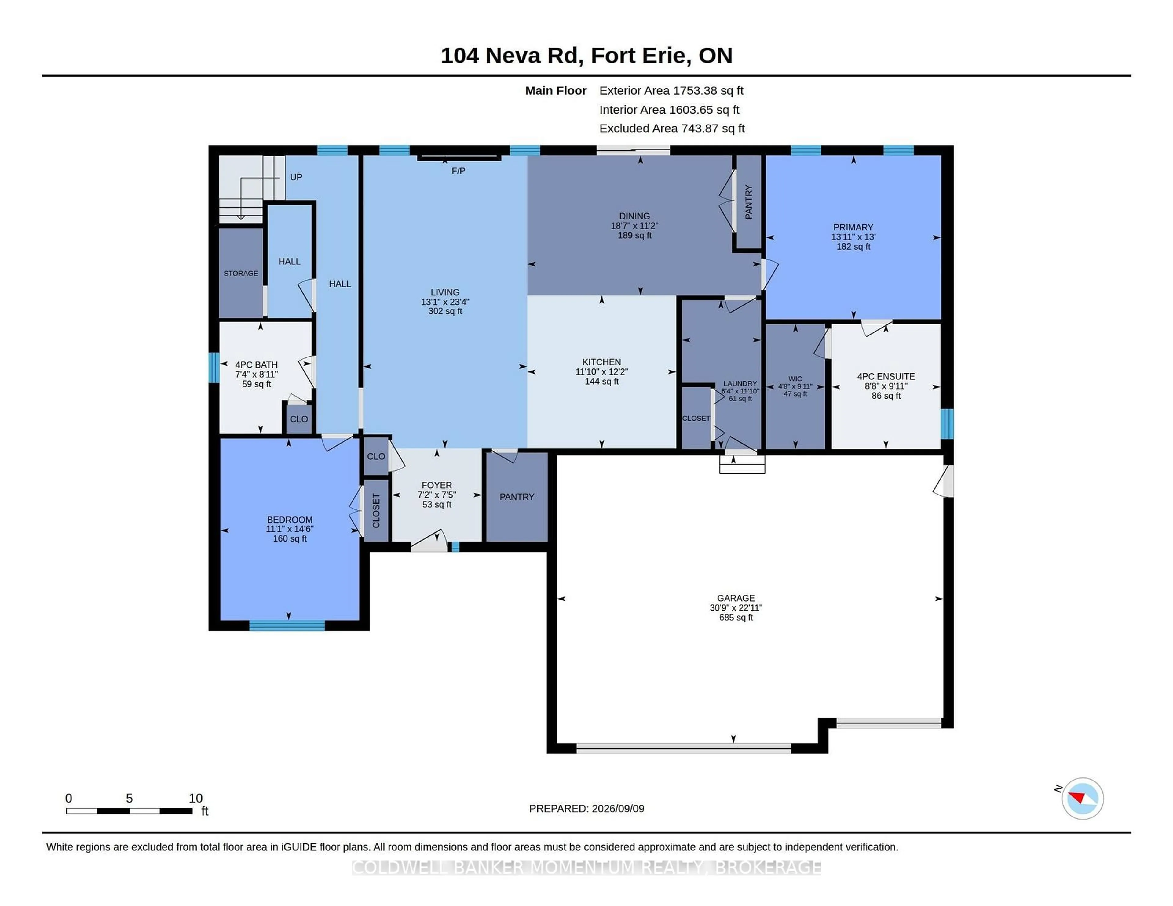 Floor plan for 104 Neva Rd, Fort Erie Ontario L0S 1N0