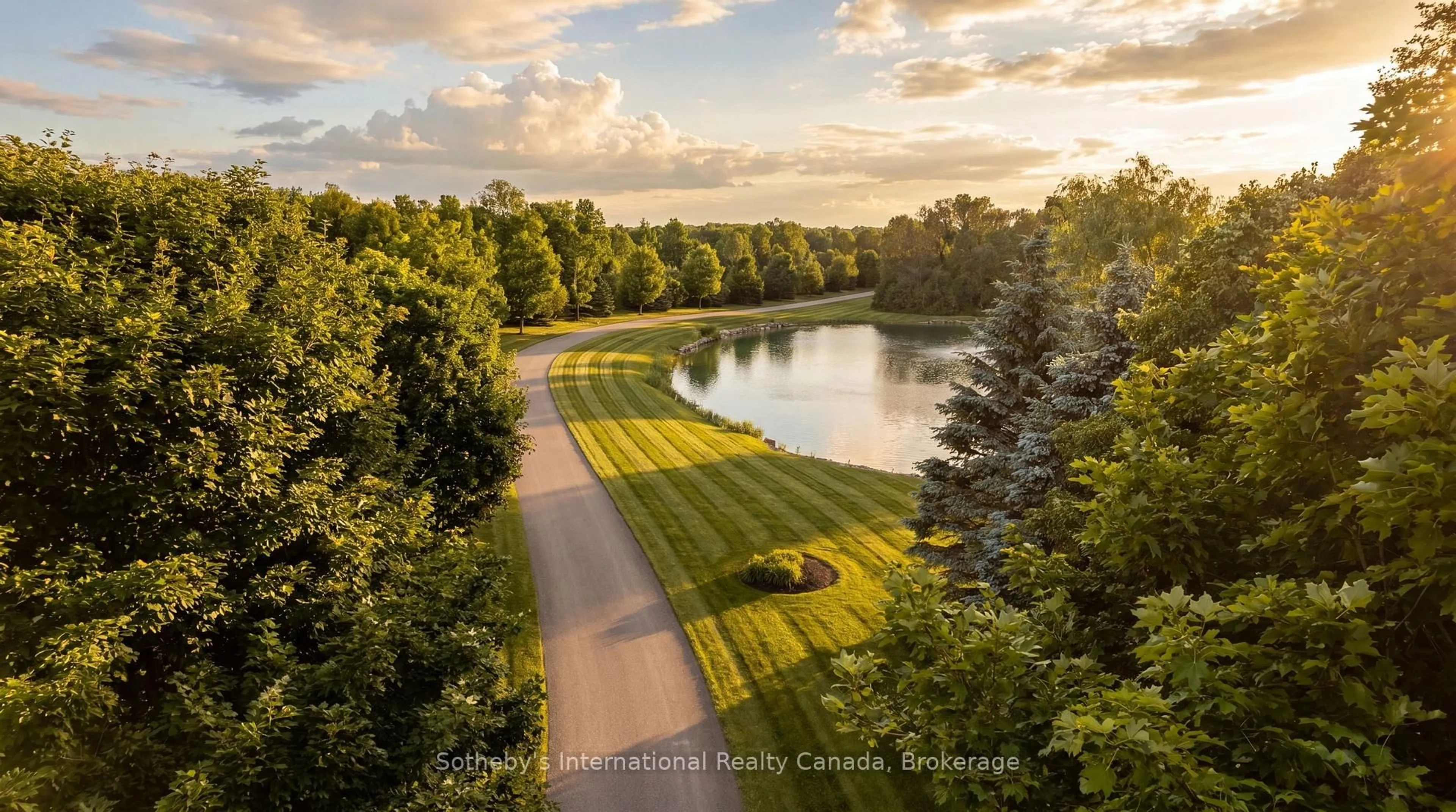 A pic from outside/outdoor area/front of a property/back of a property/a pic from drone, water/lake/river/ocean view for 4529 Sideroad 10, Puslinch Ontario N1H 6J3