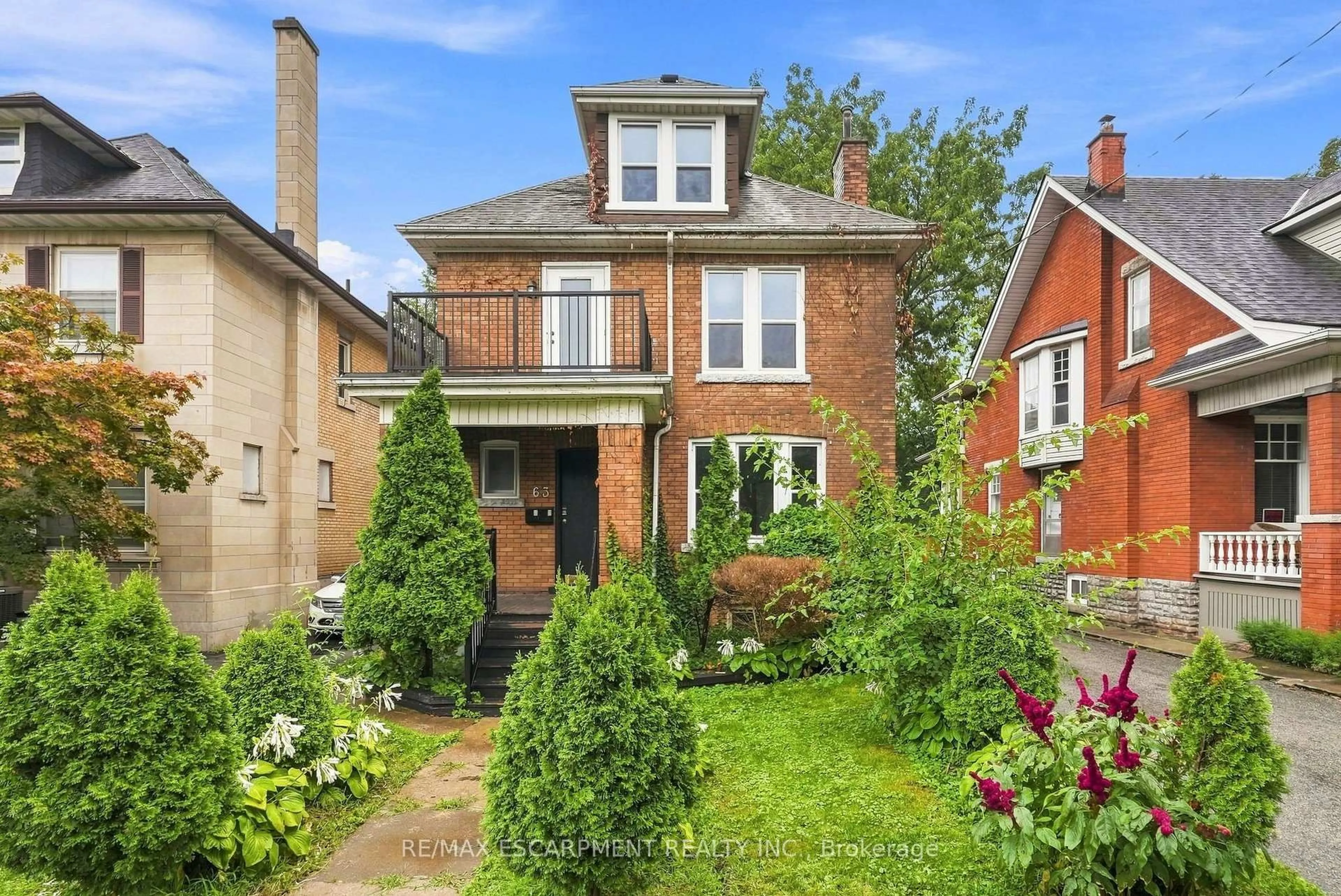 Home with brick exterior material, street for 63 Melrose Ave, Hamilton Ontario L8M 2Y4