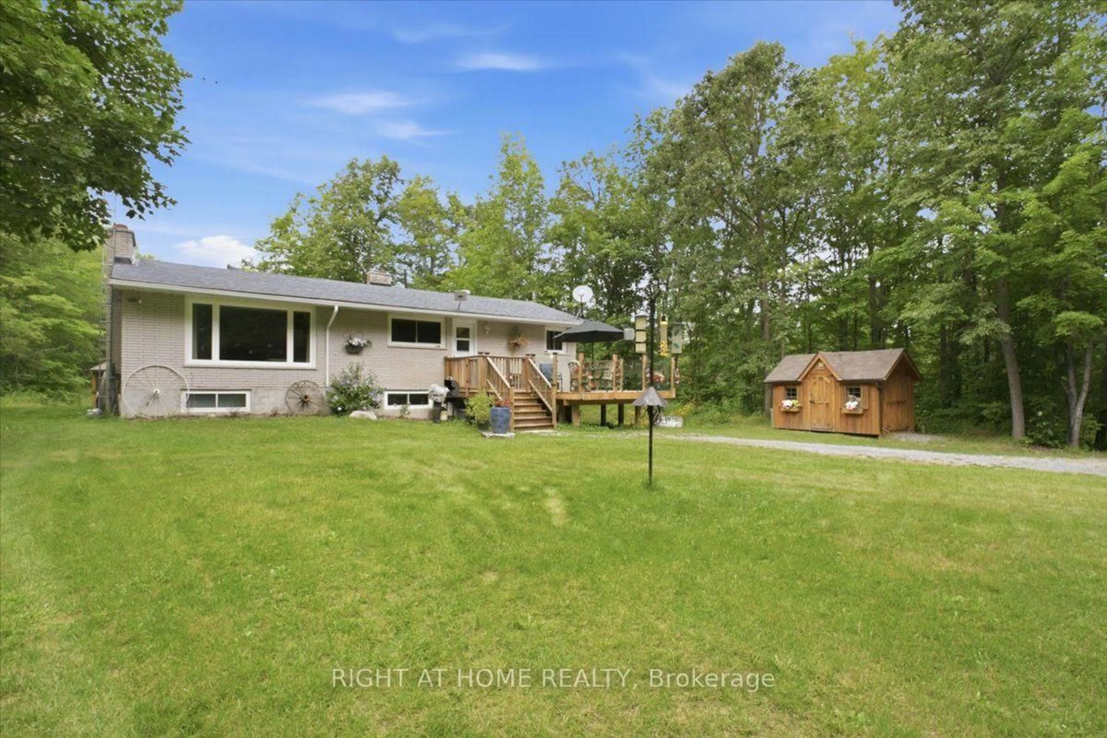 A pic from outside/outdoor area/front of a property/back of a property/a pic from drone, unknown for 681 Morrison Rd, Limoges Ontario K0K 2M0
