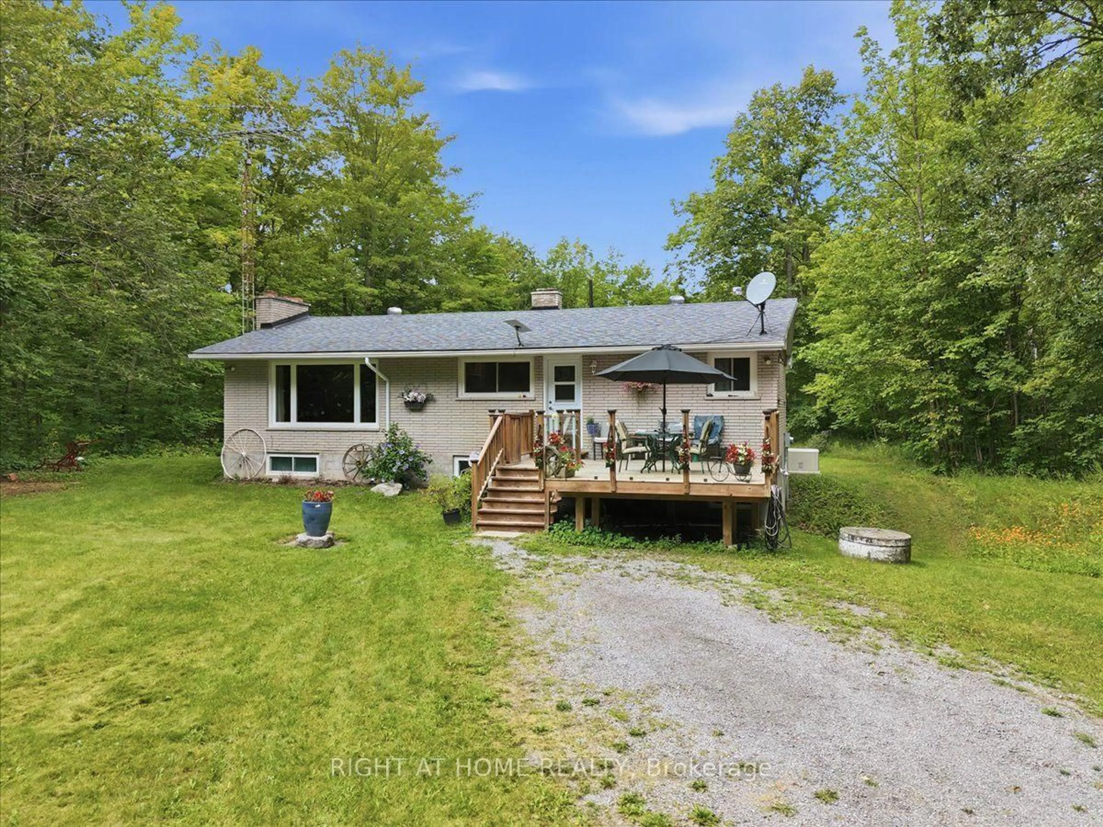 A pic from outside/outdoor area/front of a property/back of a property/a pic from drone, water/lake/river/ocean view for 681 Morrison Rd, Limoges Ontario K0K 2M0