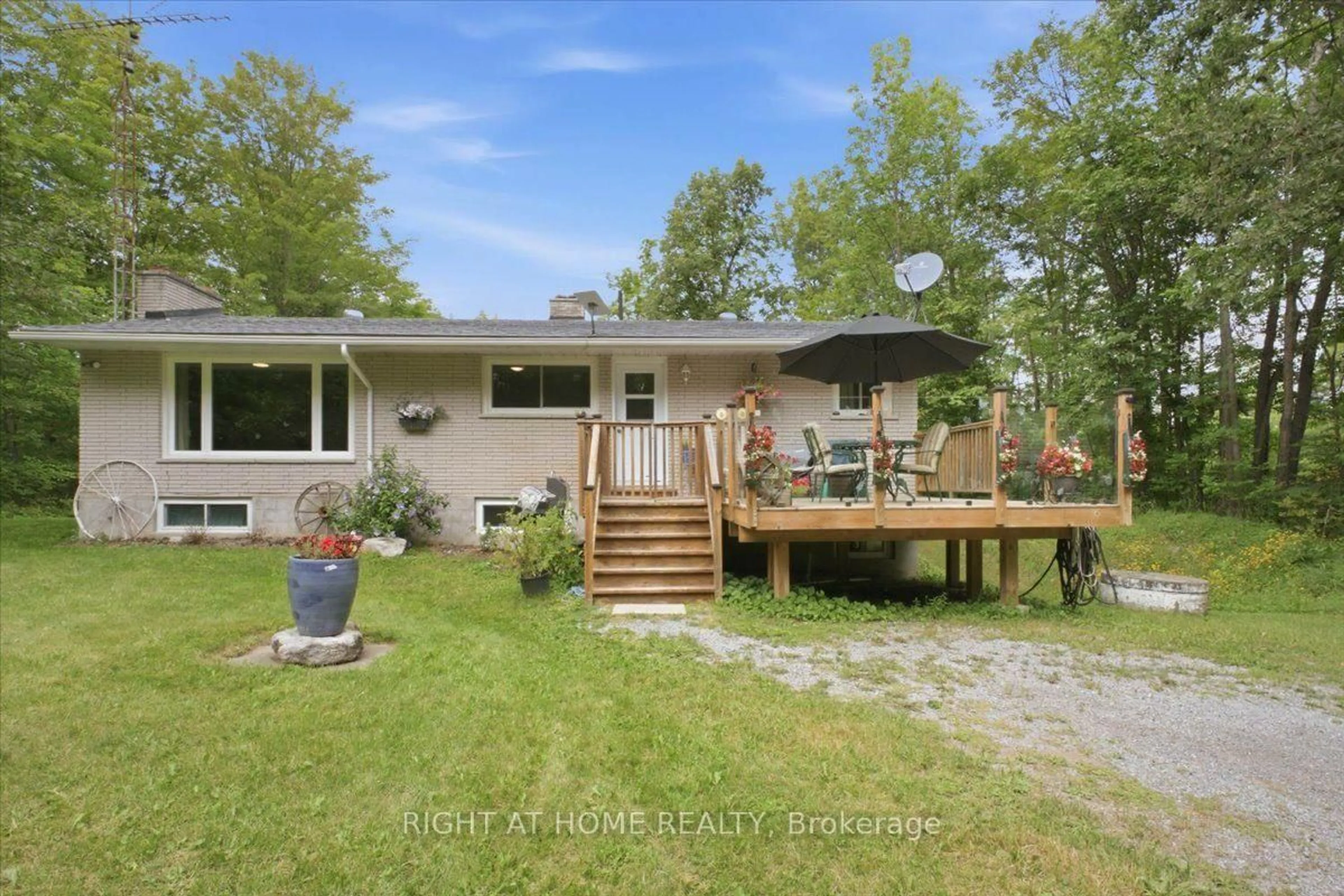 A pic from outside/outdoor area/front of a property/back of a property/a pic from drone, water/lake/river/ocean view for 681 Morrison Rd, Limoges Ontario K0K 2M0