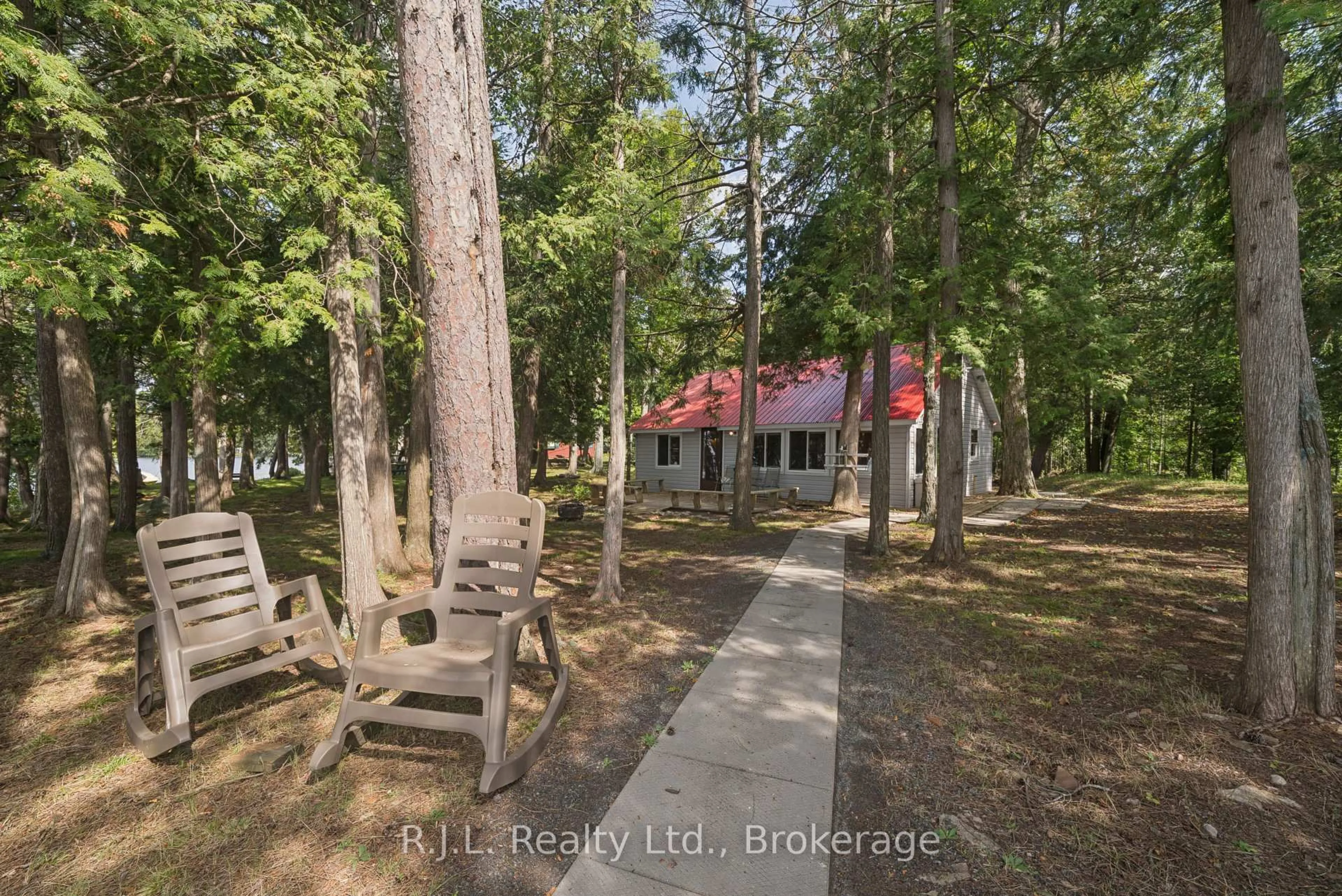 A pic from outside/outdoor area/front of a property/back of a property/a pic from drone, forest/trees view for 32 Fire Route 41A, Havelock-Belmont-Methuen Ontario K0L 1Z0