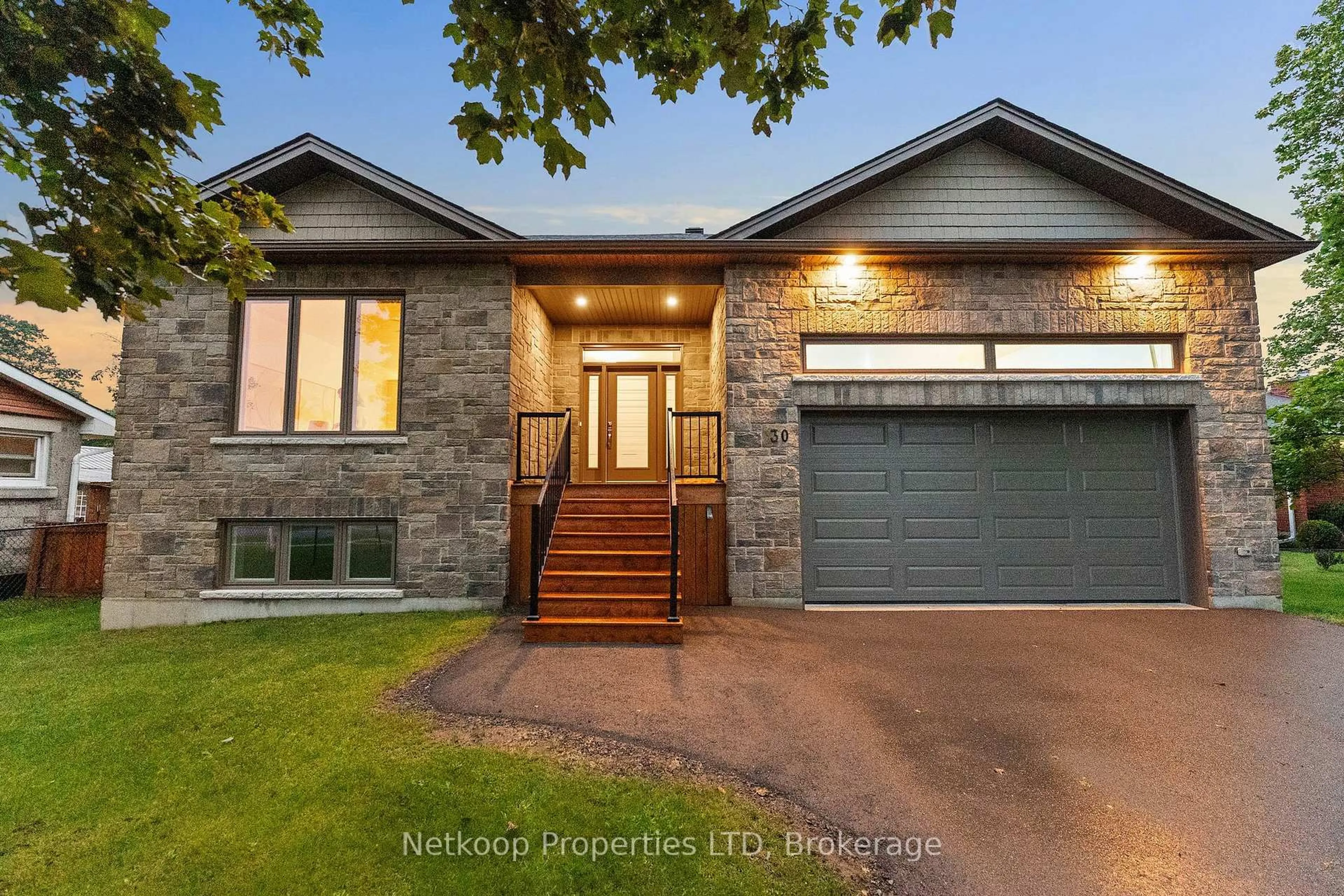 Home with brick exterior material, street for 30 Lakeview Dr, South Dundas Ontario K0E 1K0