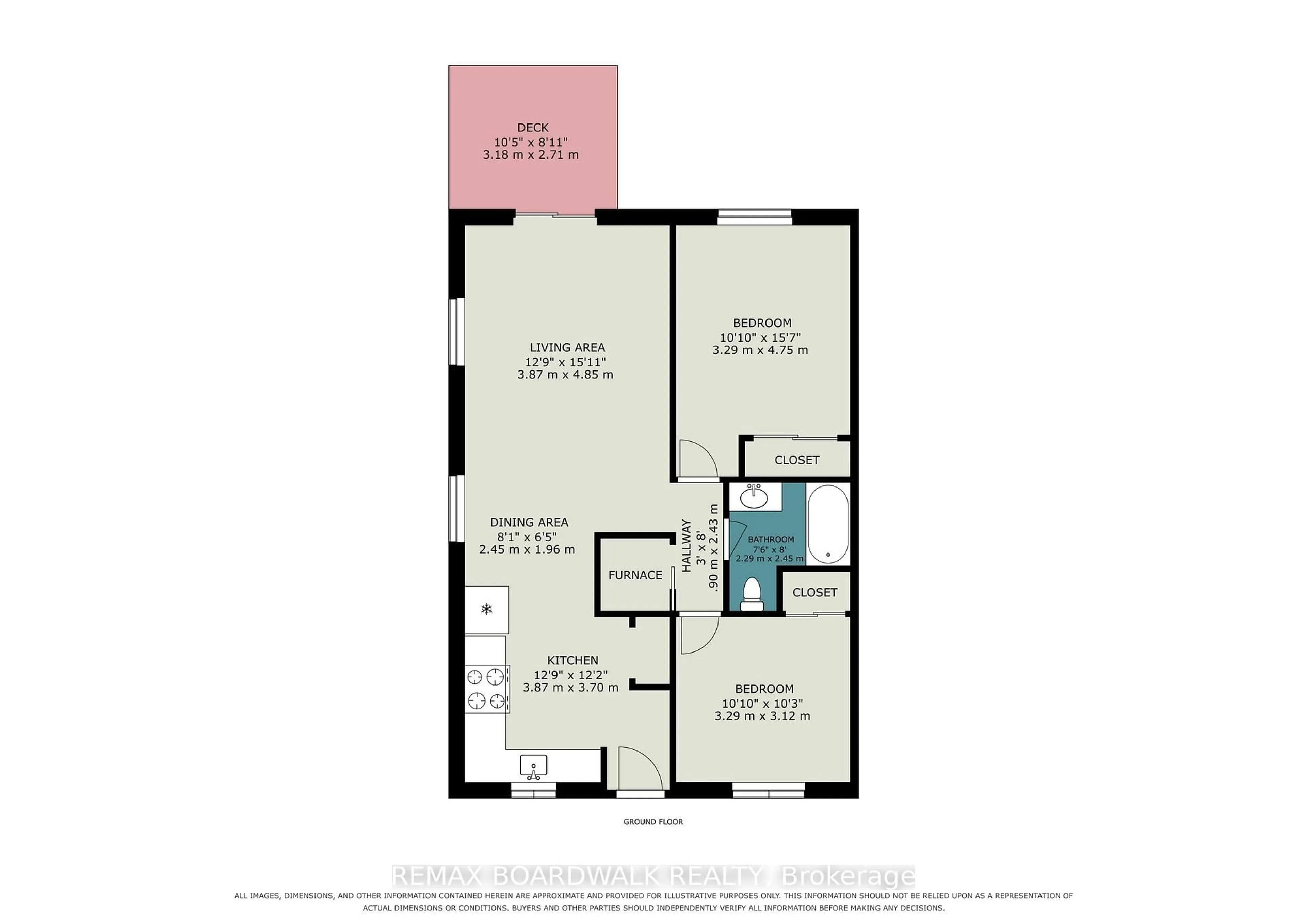 Floor plan for 341 New St, Edwardsburgh/Cardinal Ontario K0E 1E0