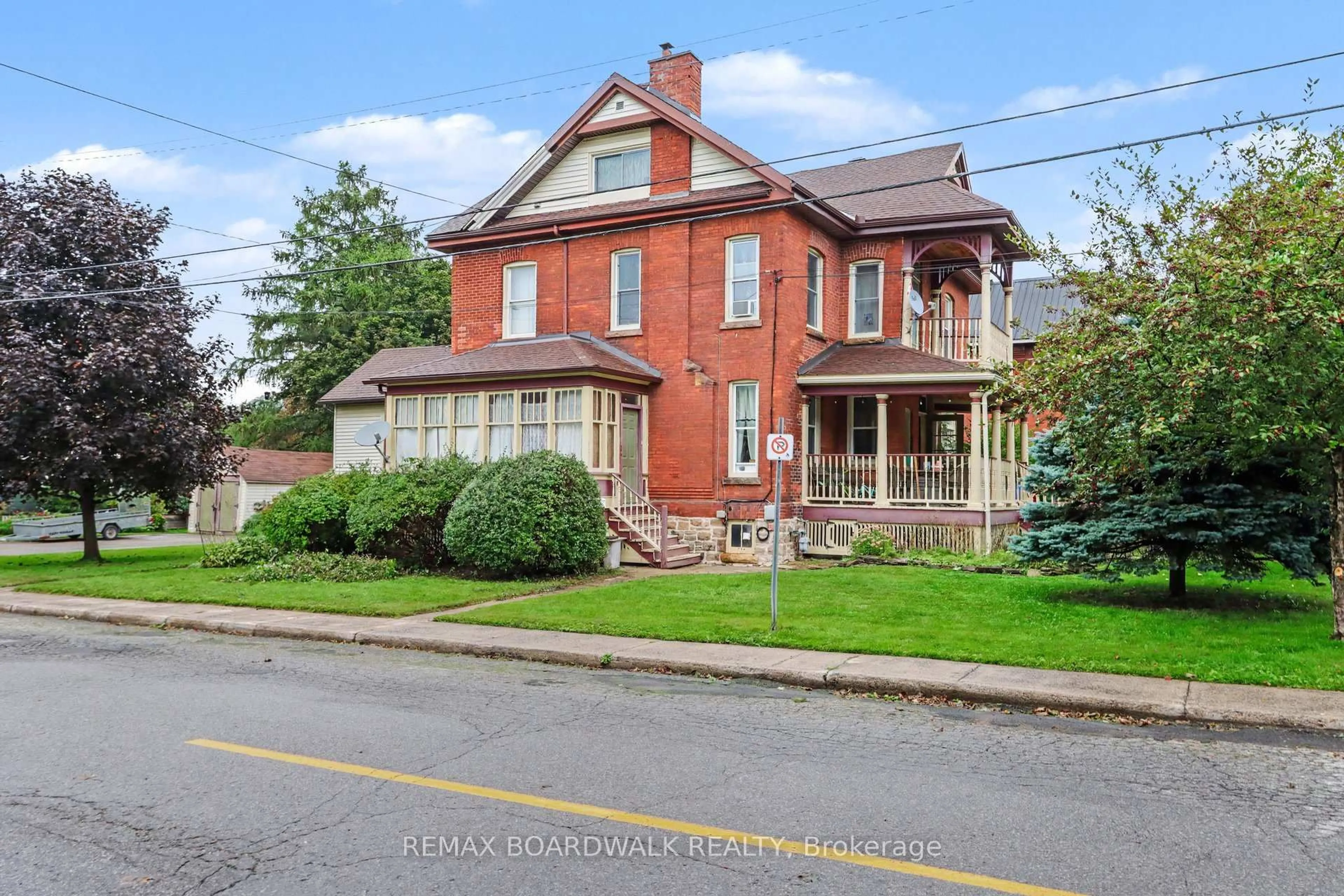 Home with brick exterior material, street for 10 Glen Ave, Smiths Falls Ontario K7A 1R9
