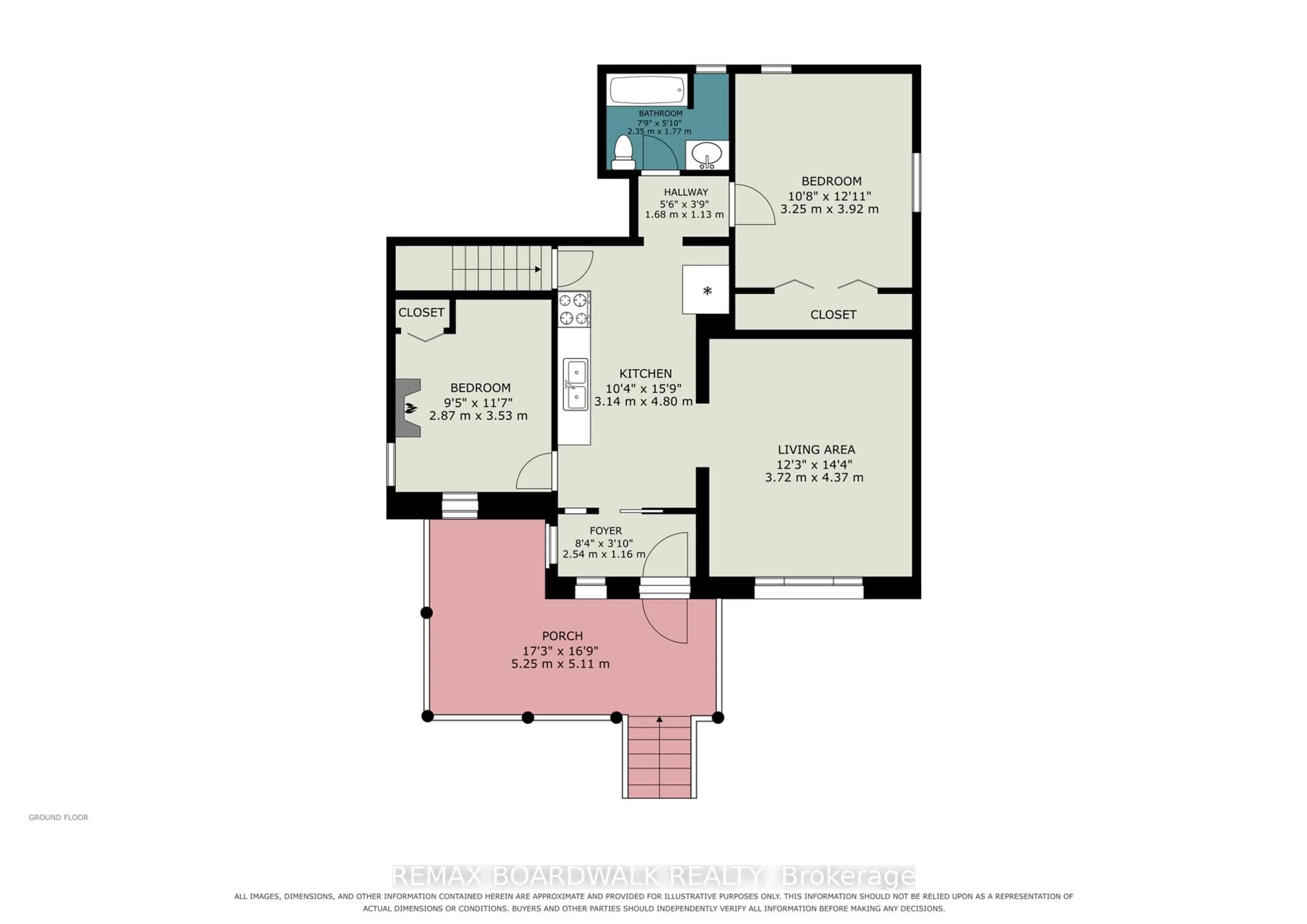 Floor plan for 10 Glen Ave, Smiths Falls Ontario K7A 1R9