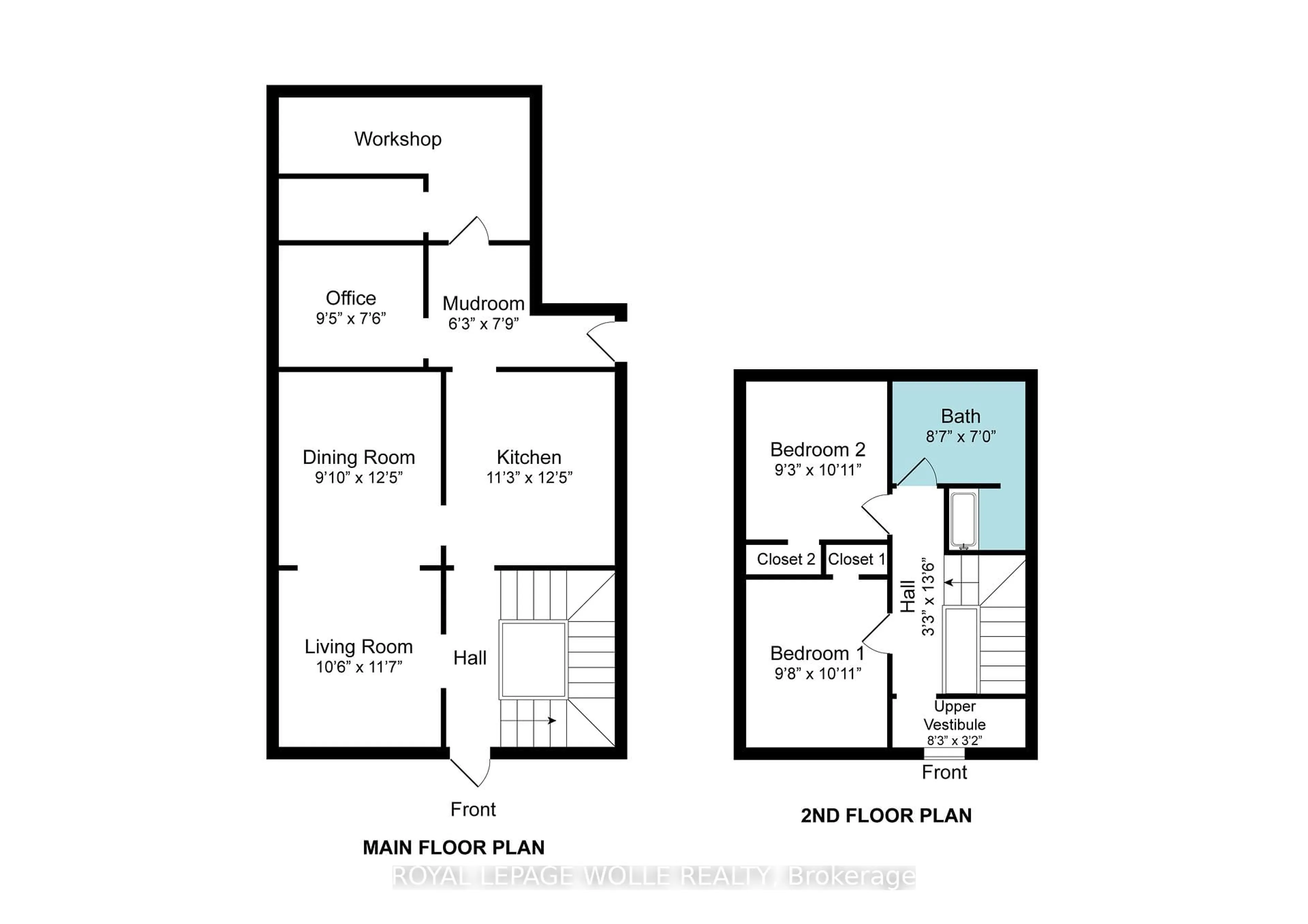 Floor plan for 427 Duke St, Kitchener Ontario N2H 3Y6