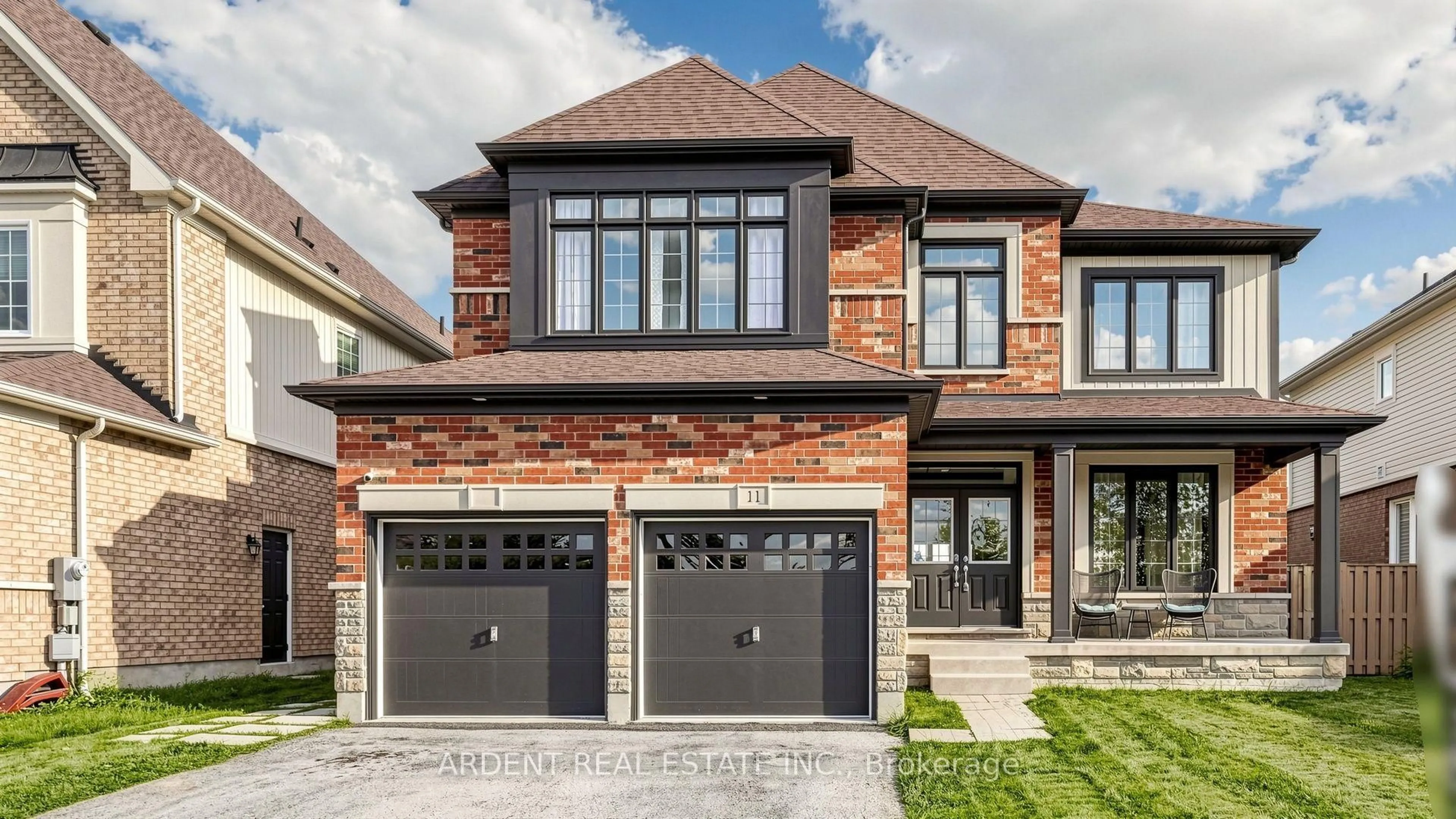 Home with brick exterior material, street for 11 Sunset Way, Thorold Ontario L2V 0B6