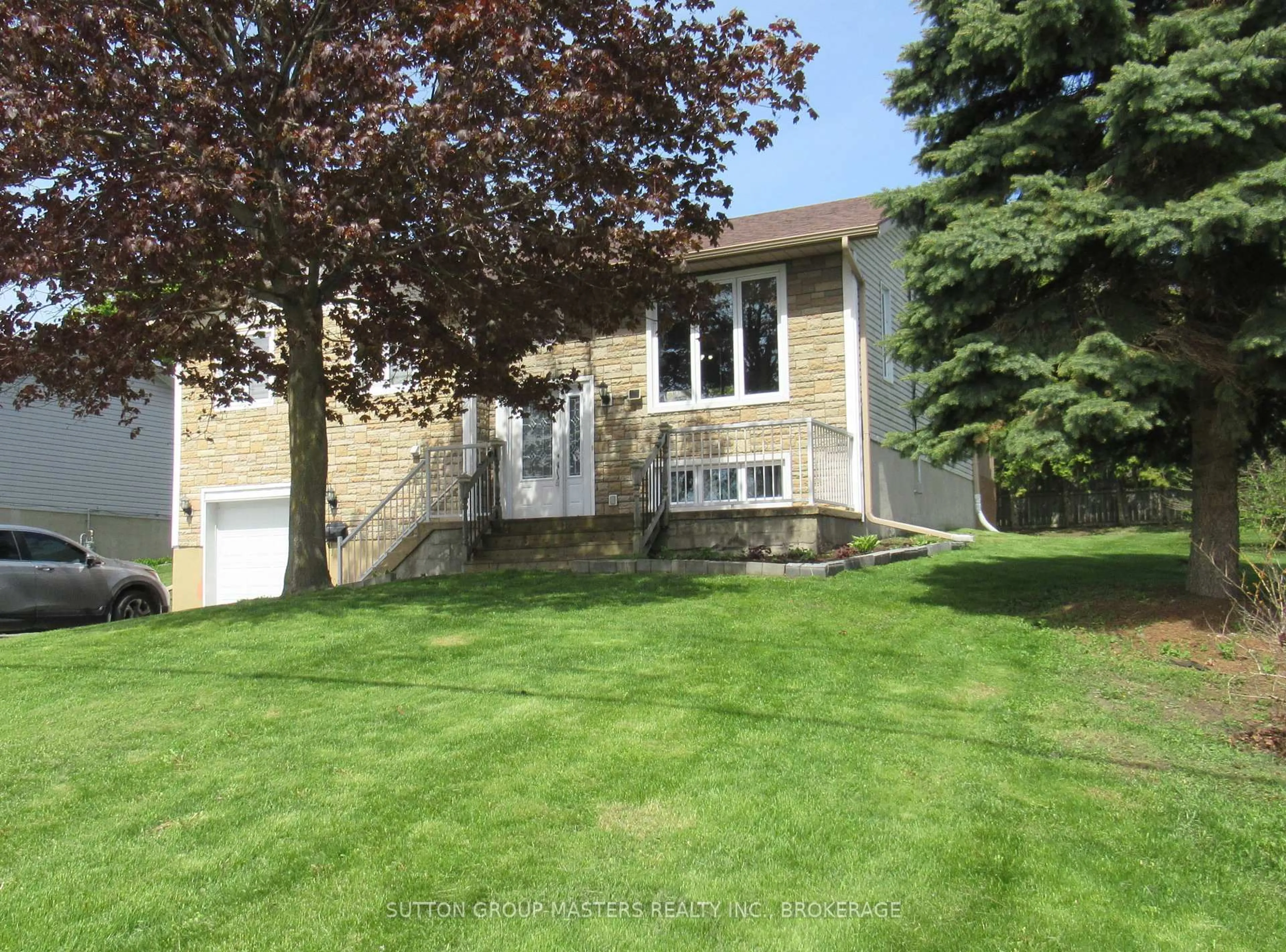 A pic from outside/outdoor area/front of a property/back of a property/a pic from drone, street for 4571 Bath Rd, Loyalist Ontario K7N 1A8