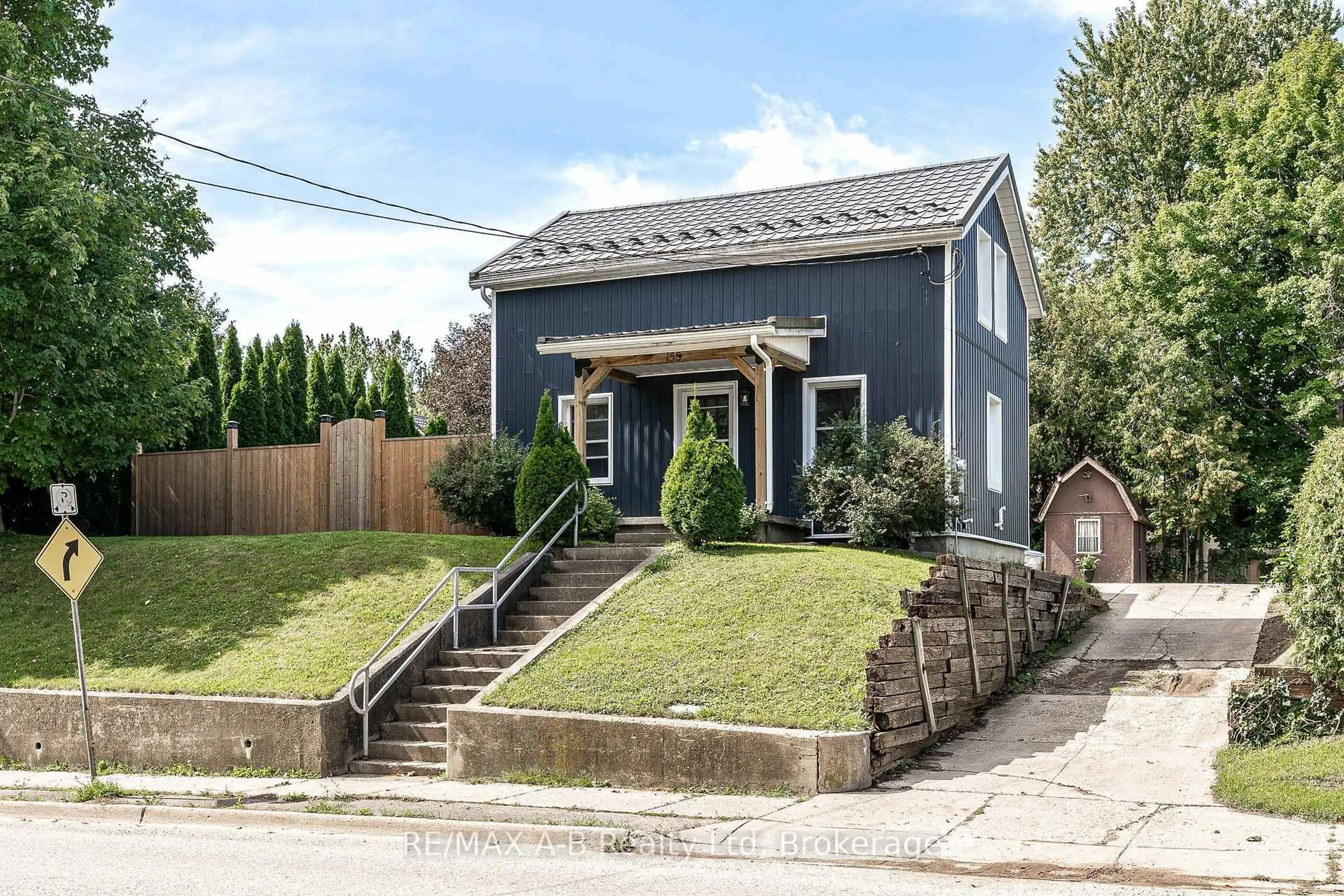 Home with brick exterior material, street for 158 James St, St. Marys Ontario N4X 1B3