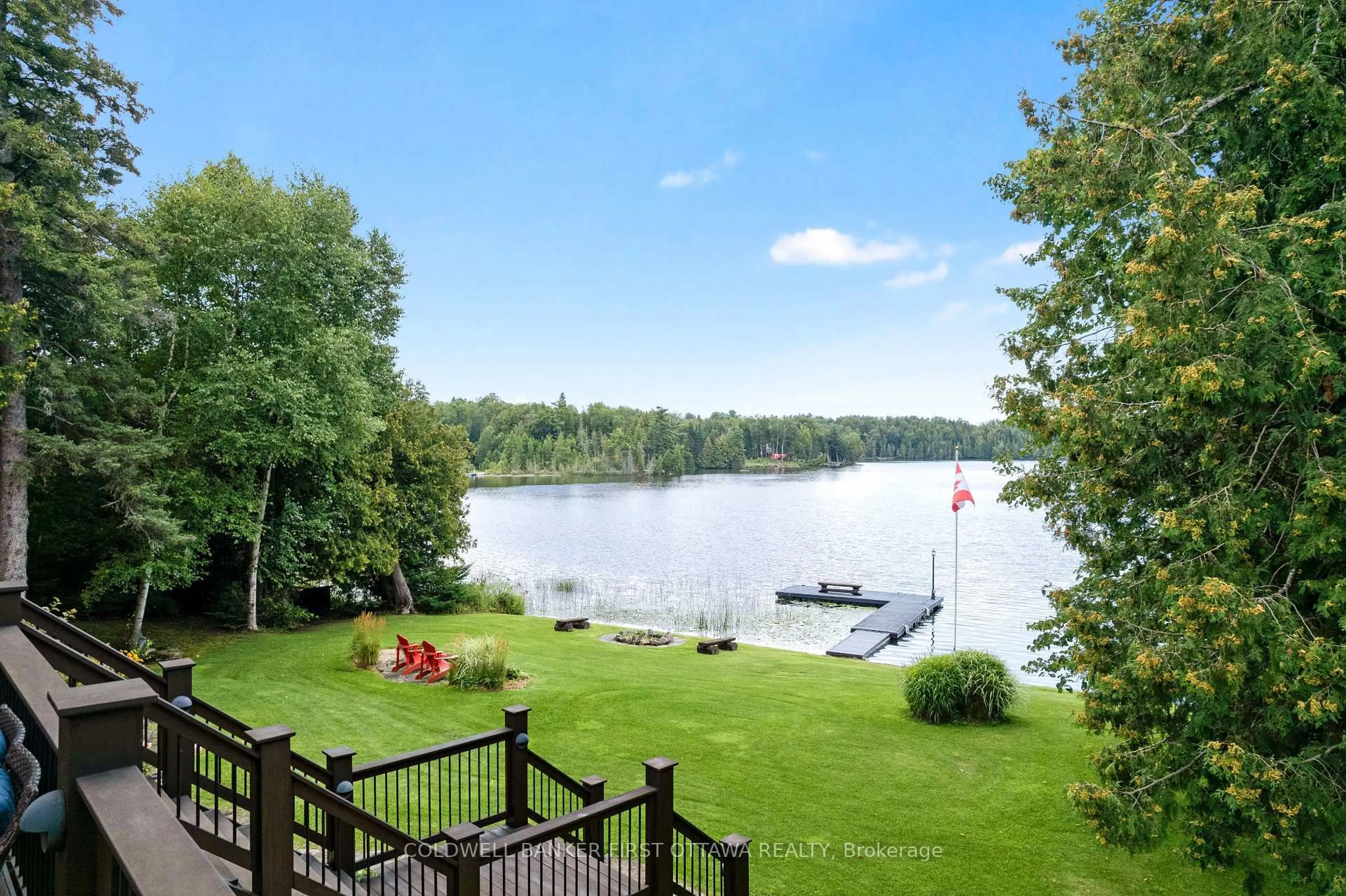 A pic from outside/outdoor area/front of a property/back of a property/a pic from drone, water/lake/river/ocean view for 5125 ARDOCH Rd, Ardoch Ontario K0H 1C0