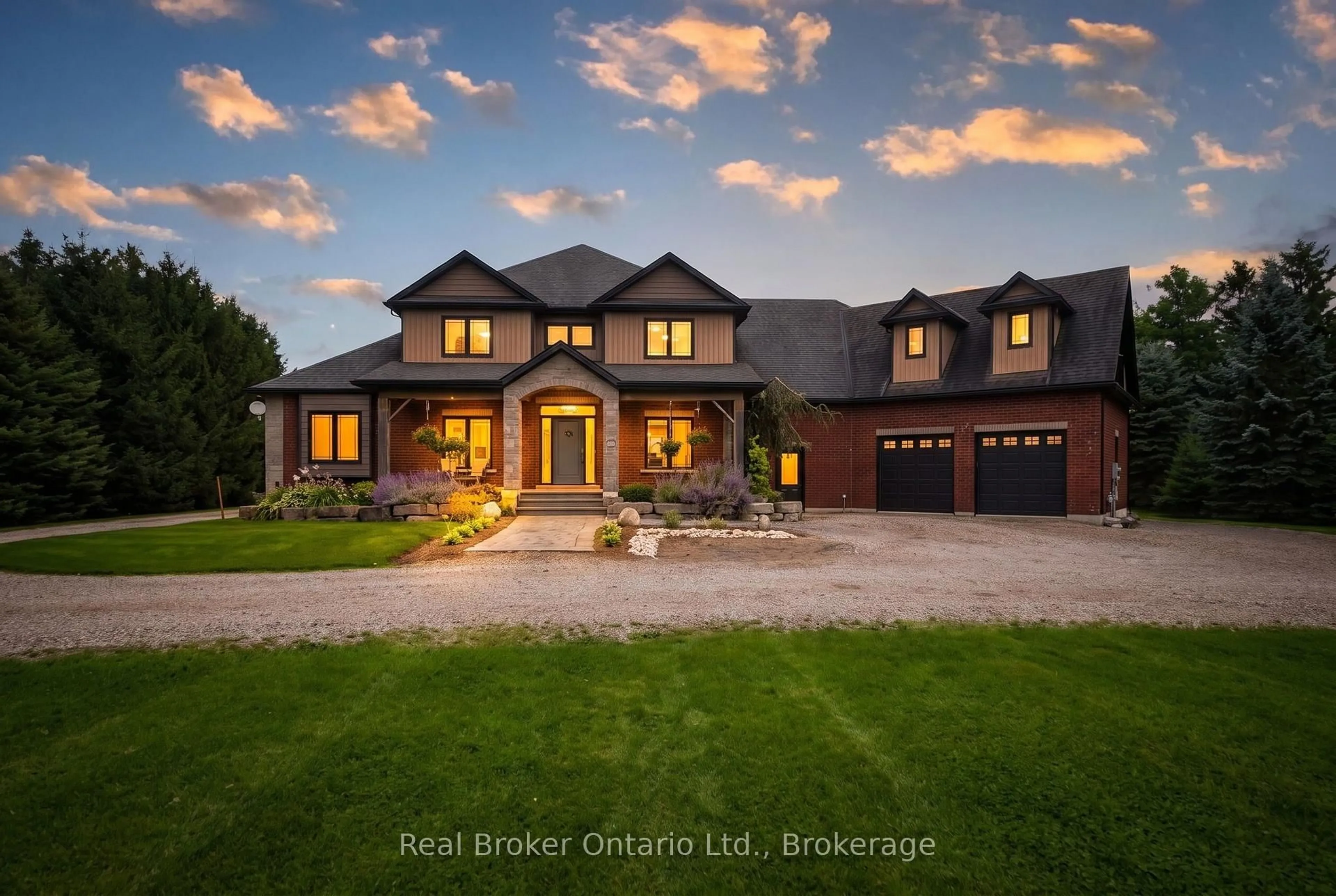 Home with brick exterior material, unknown for 7399 Wellington 10 Rd, Mapleton Ontario N0G 2K0