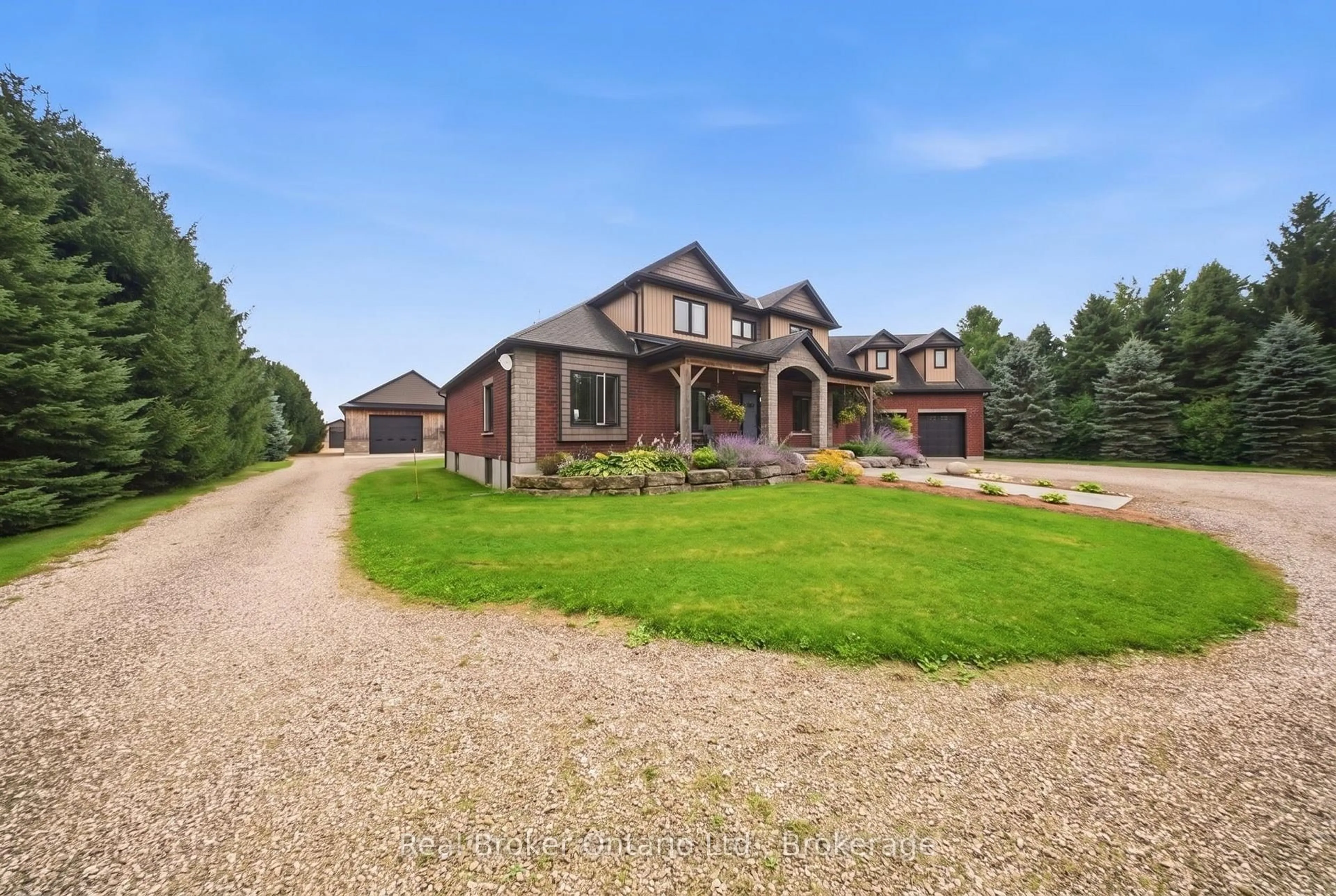 Home with brick exterior material, unknown for 7399 Wellington 10 Rd, Mapleton Ontario N0G 2K0
