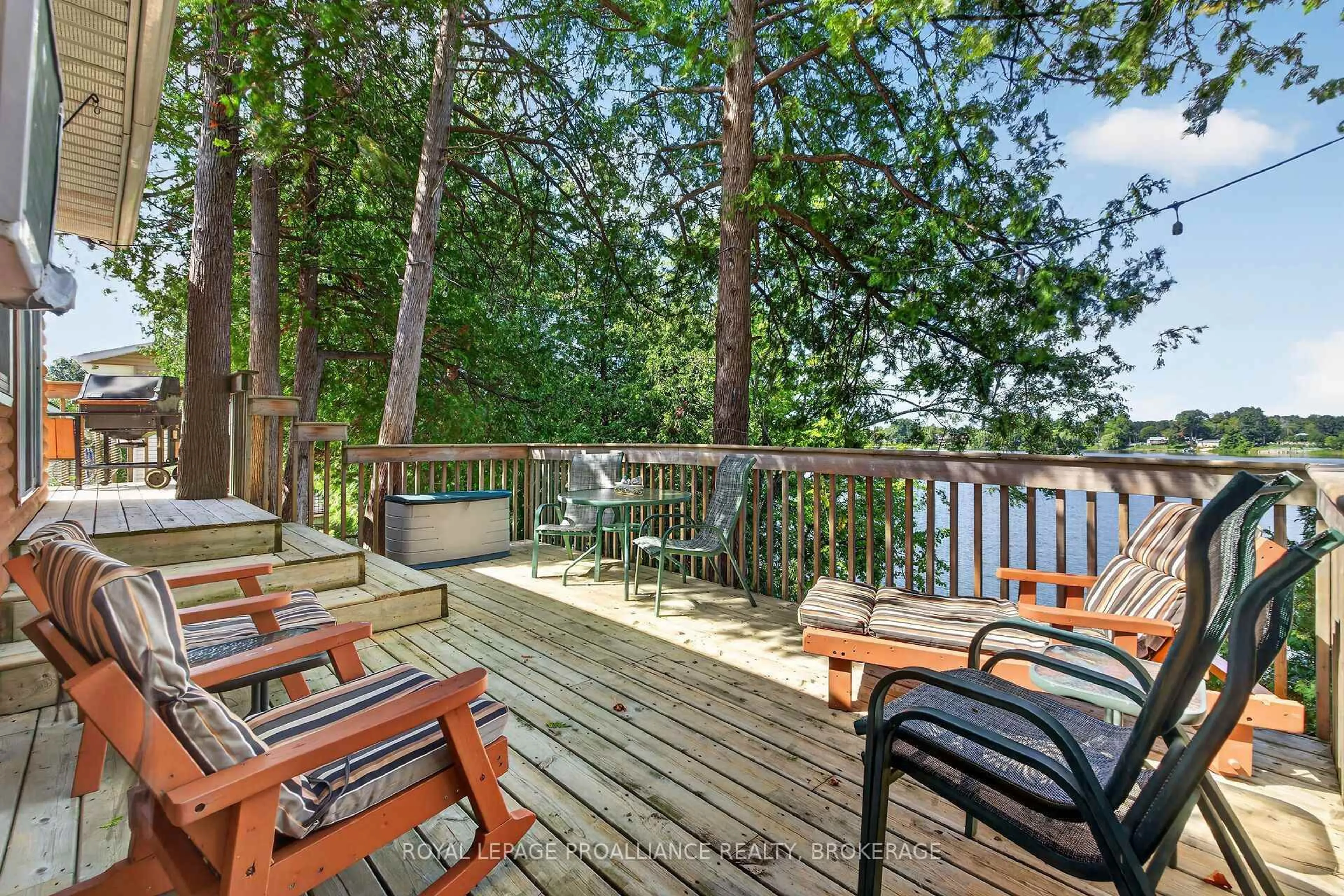 Patio, water/lake/river/ocean view for 1006 Rocky Shore Lane, Hartington Ontario K0H 1W0