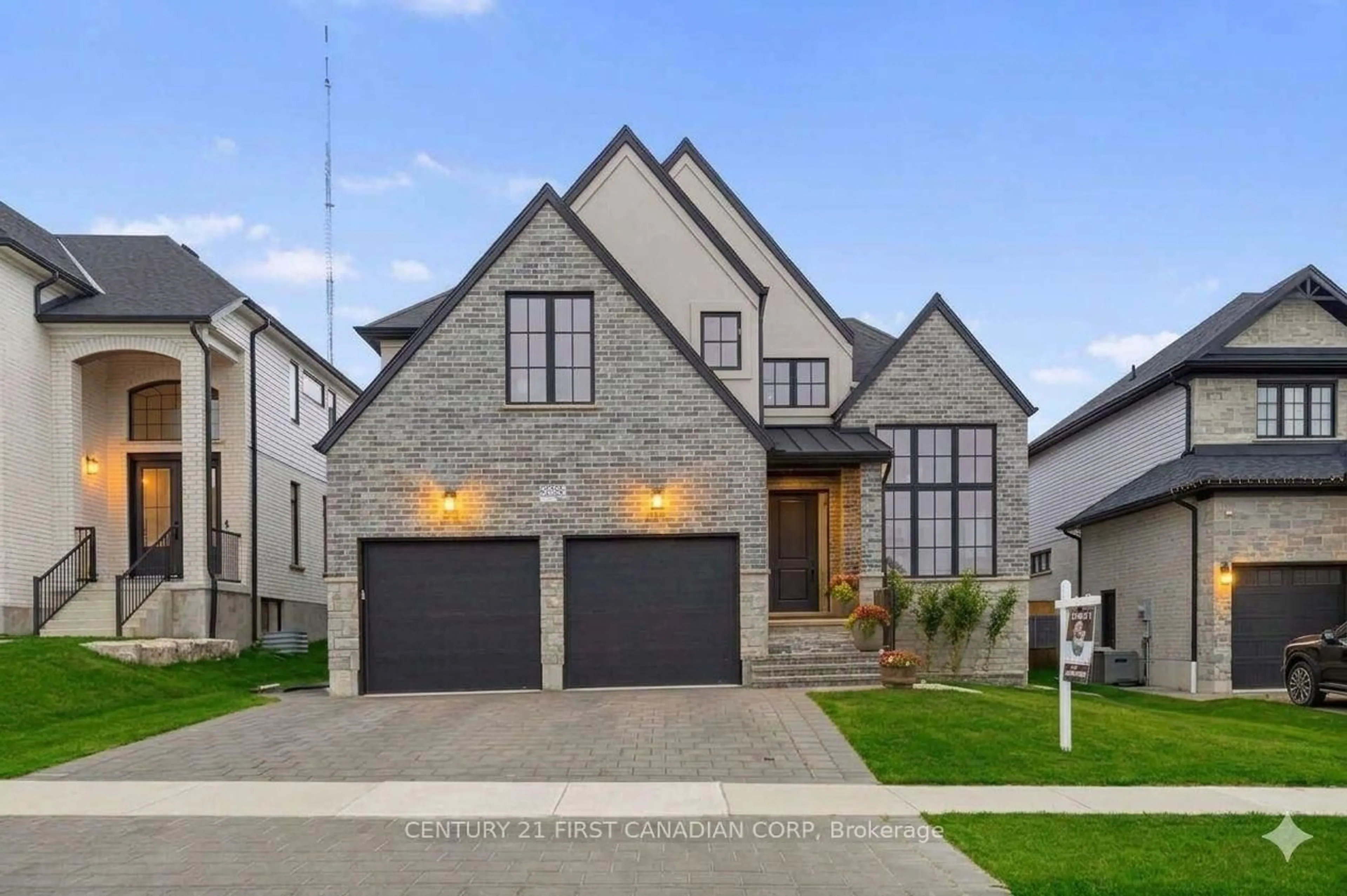 Home with brick exterior material, street for 1909 Boardwalk Way, London South Ontario N6K 0J3