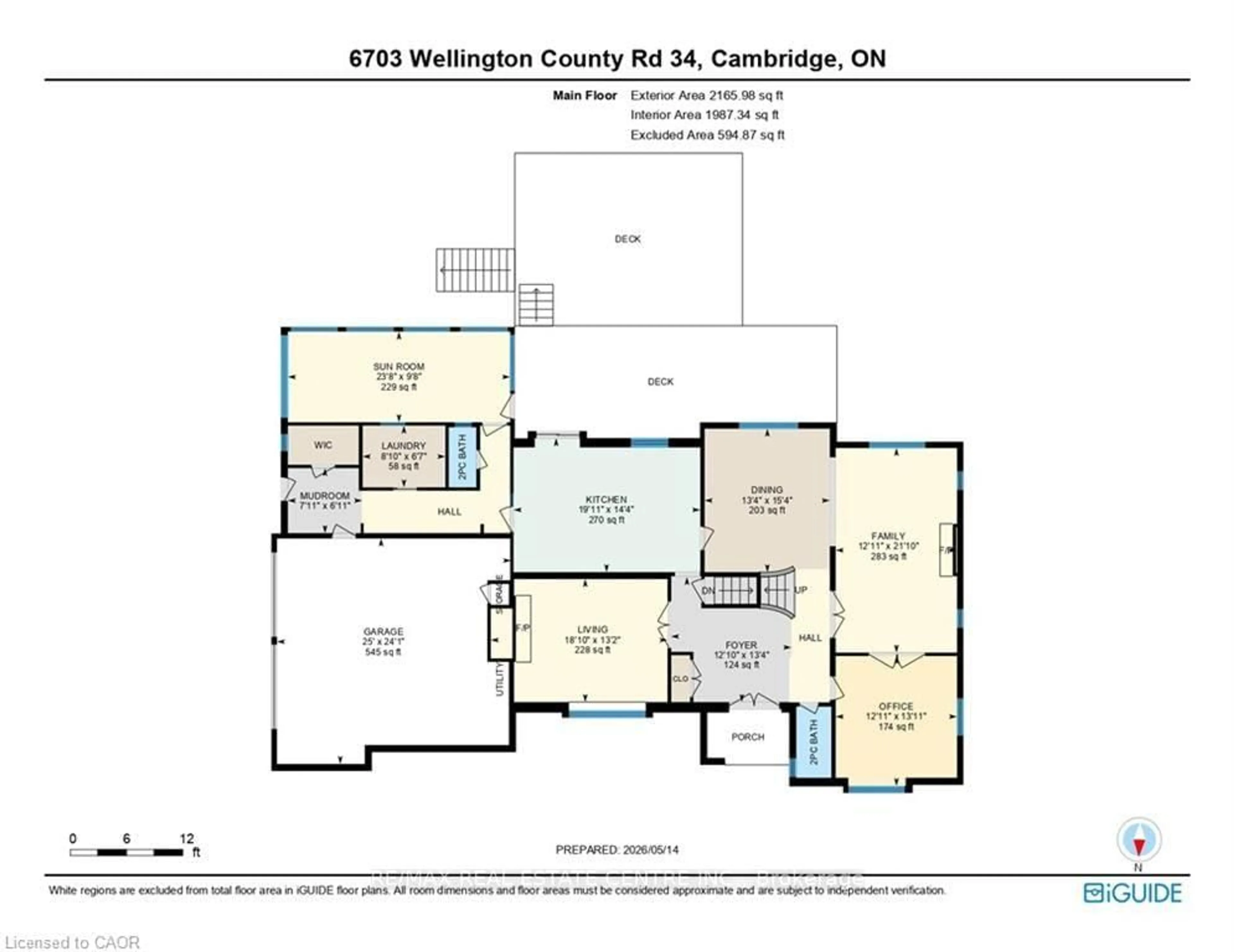 Floor plan for 6703 Wellington 34 Rd, Puslinch Ontario N3C 2V4