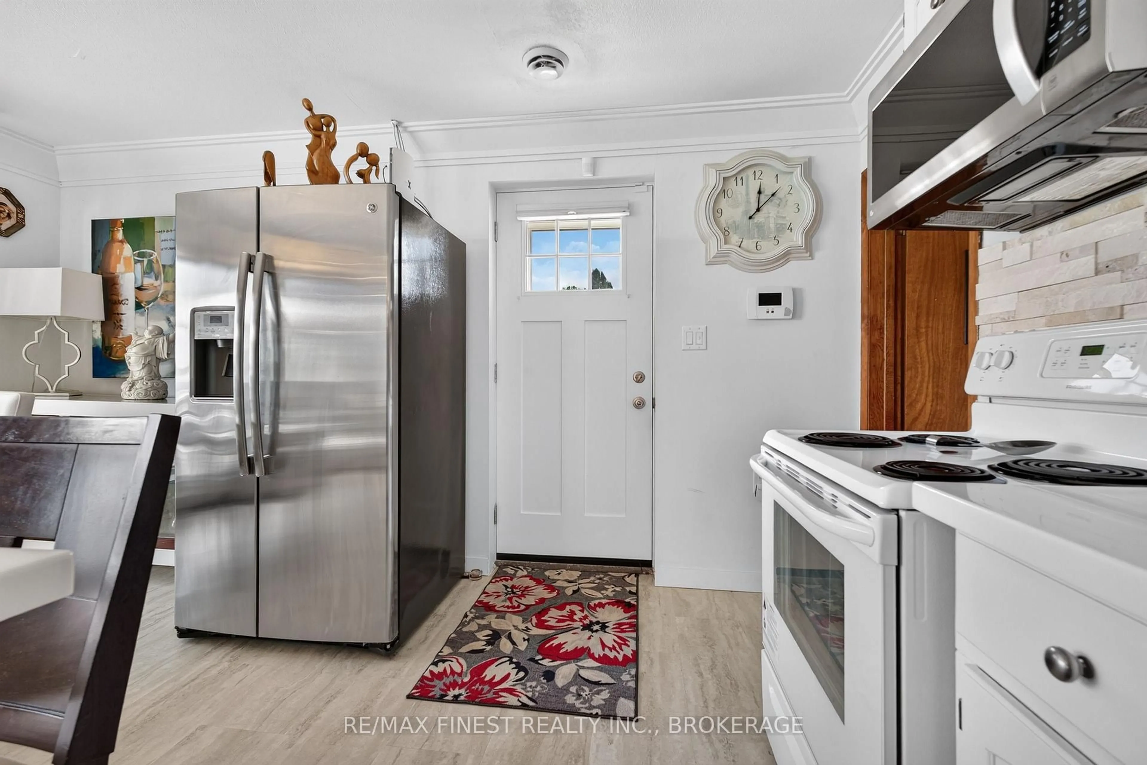 Open concept kitchen, ceramic/tile floor for 1189 Giles Lane, Godfrey Ontario K0H 1T0
