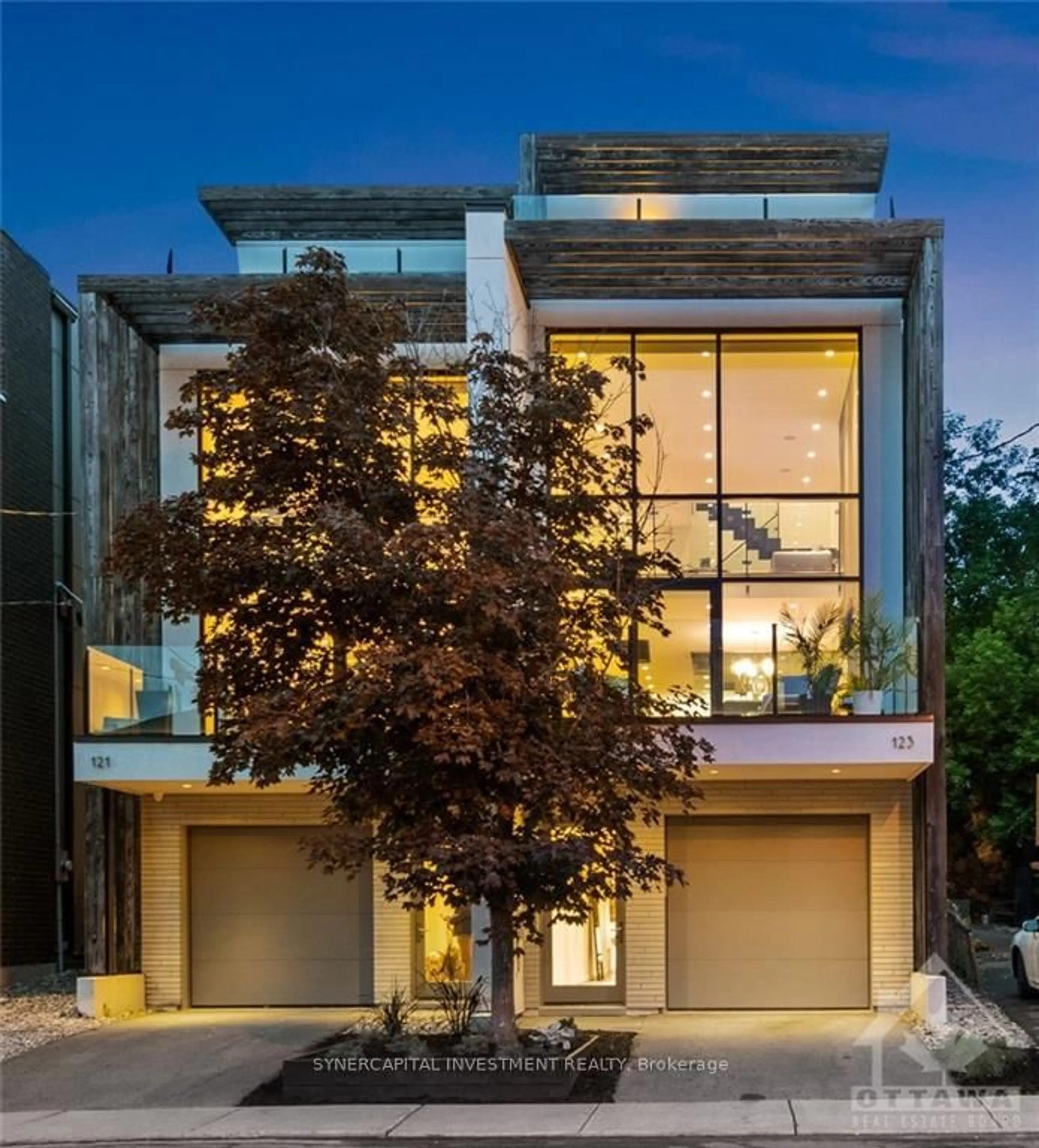 Home with brick exterior material, street for 123 PUTMAN Ave, Ottawa Ontario K1M 1Z8